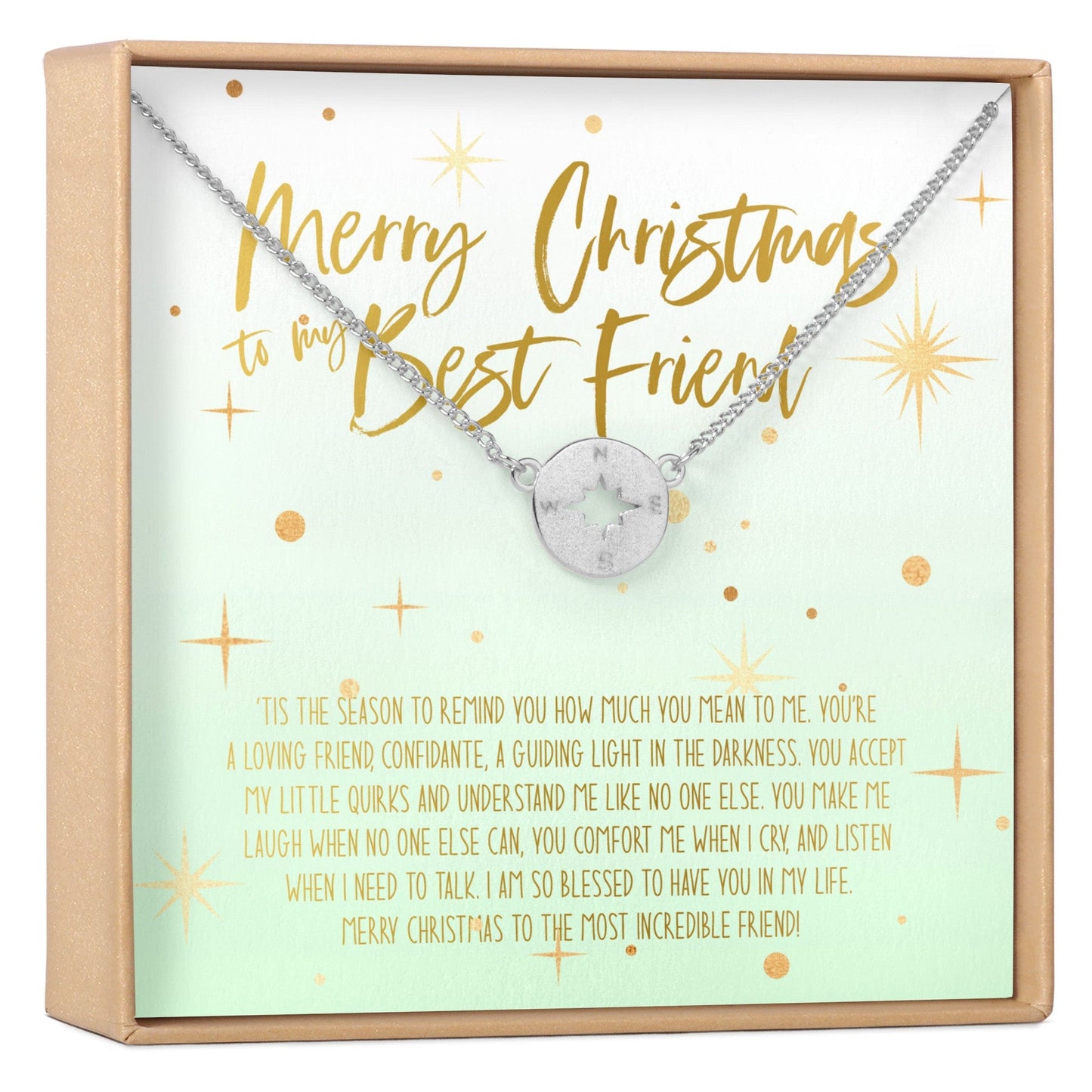 Christmas Gift for Best Friend Necklace, Multiple Styles