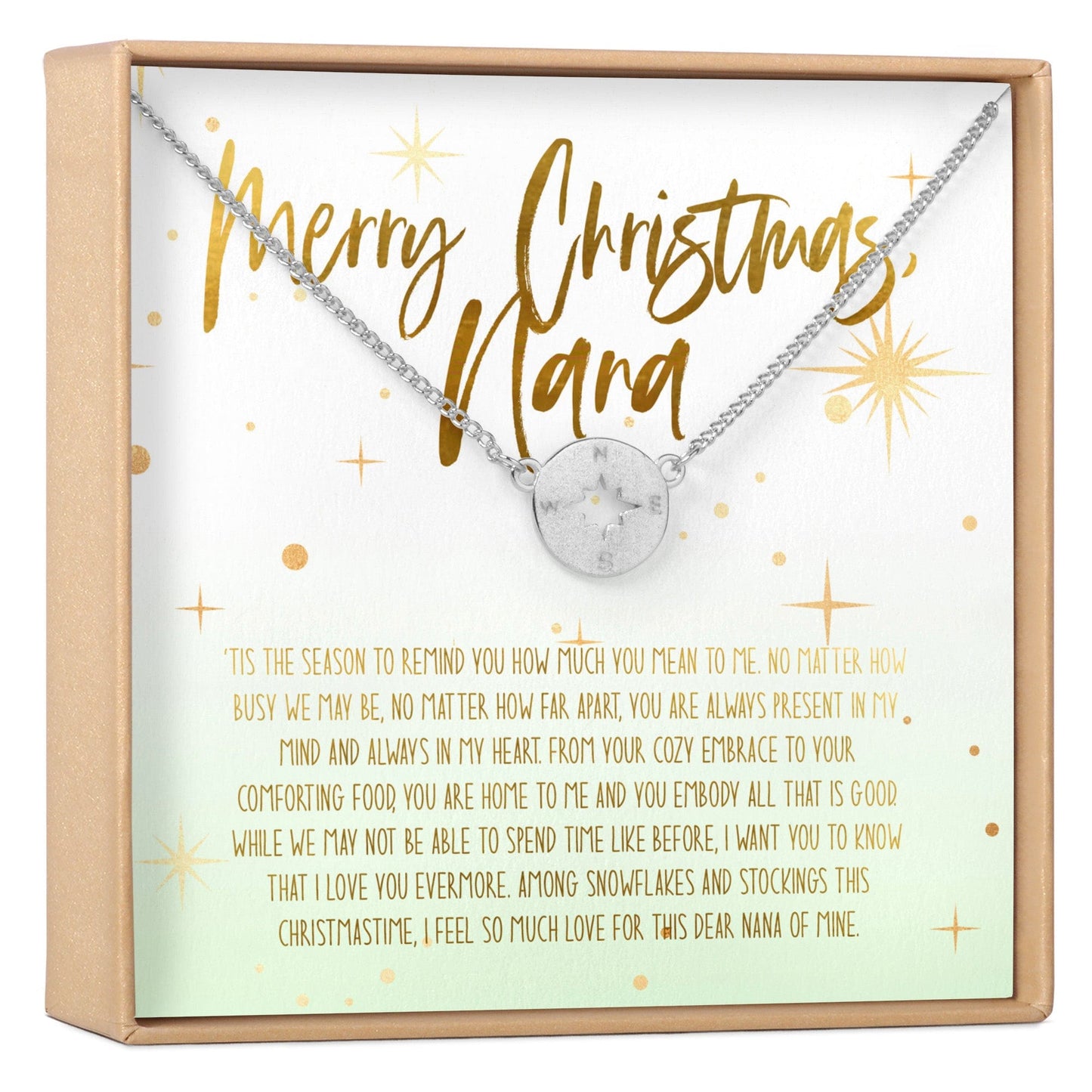 Christmas Gift For Nana Necklace, Multiple Styles