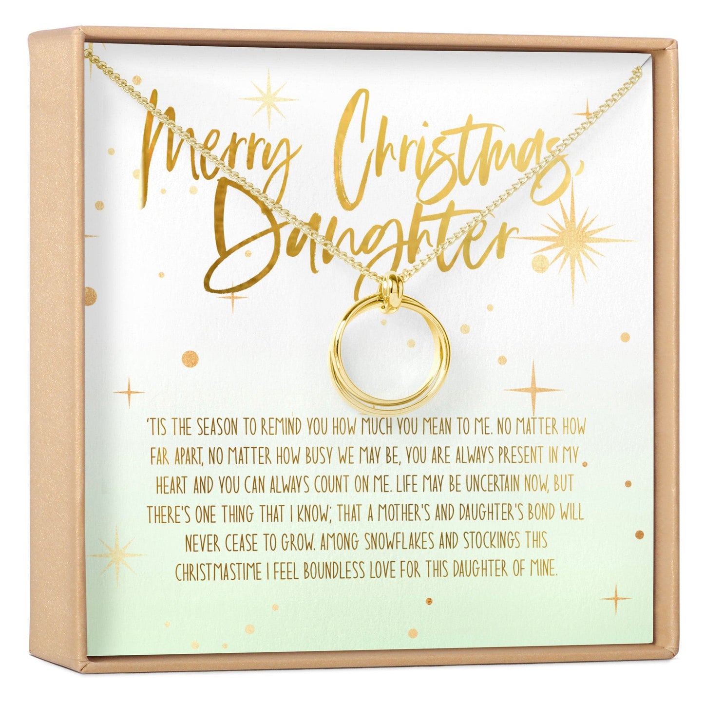 Christmas Gift for Daughter Necklace, Multiple Styles