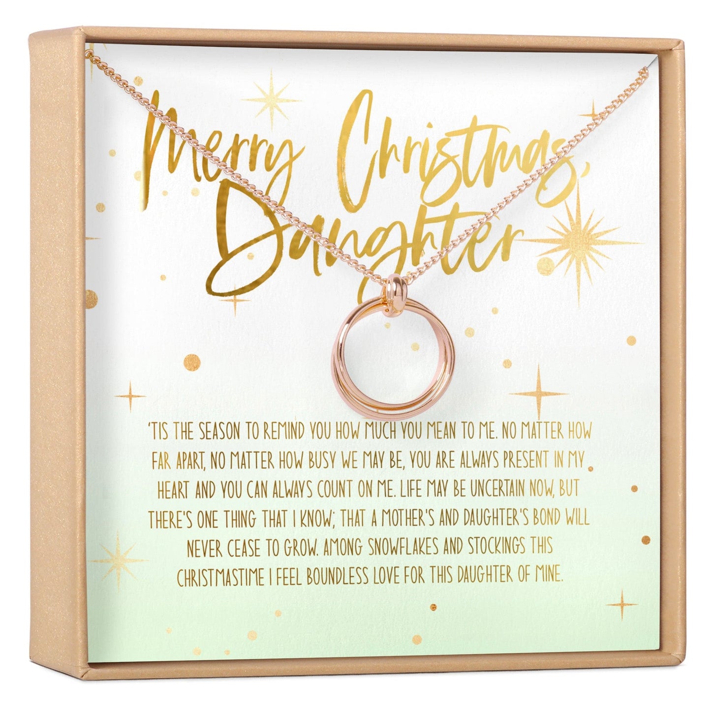 Christmas Gift for Daughter Necklace, Multiple Styles