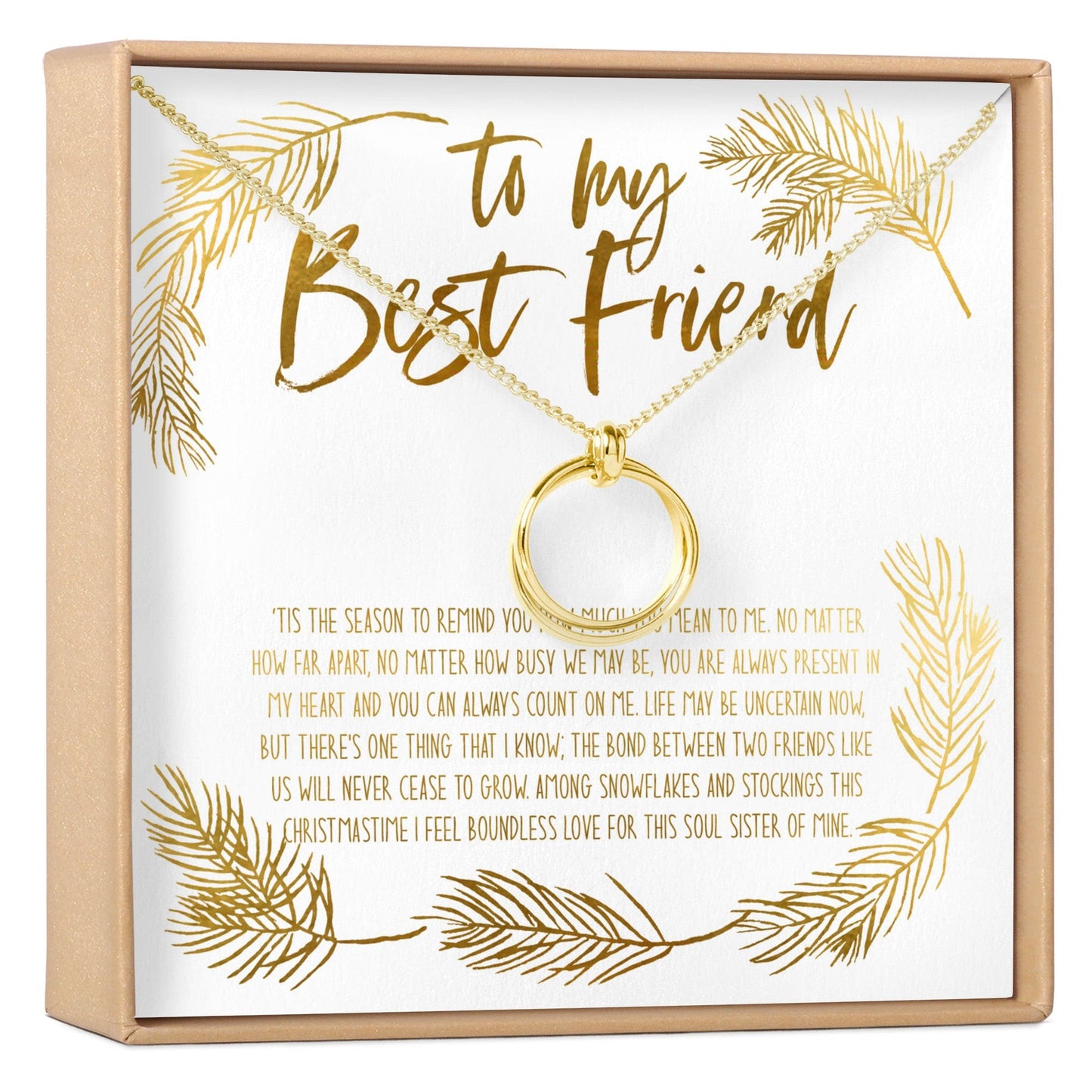 Christmas Gift for Best Friend Necklace, Multiple Styles