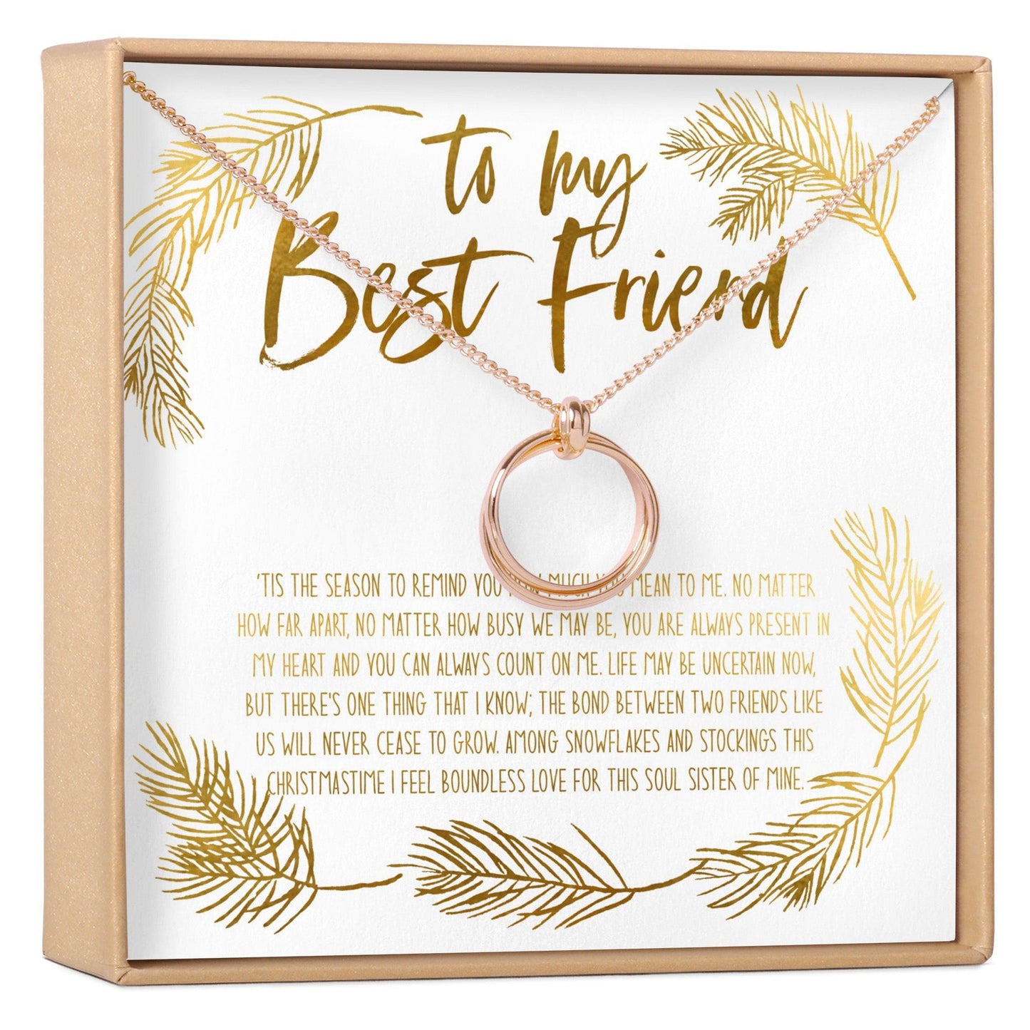 Christmas Gift for Best Friend Necklace, Multiple Styles