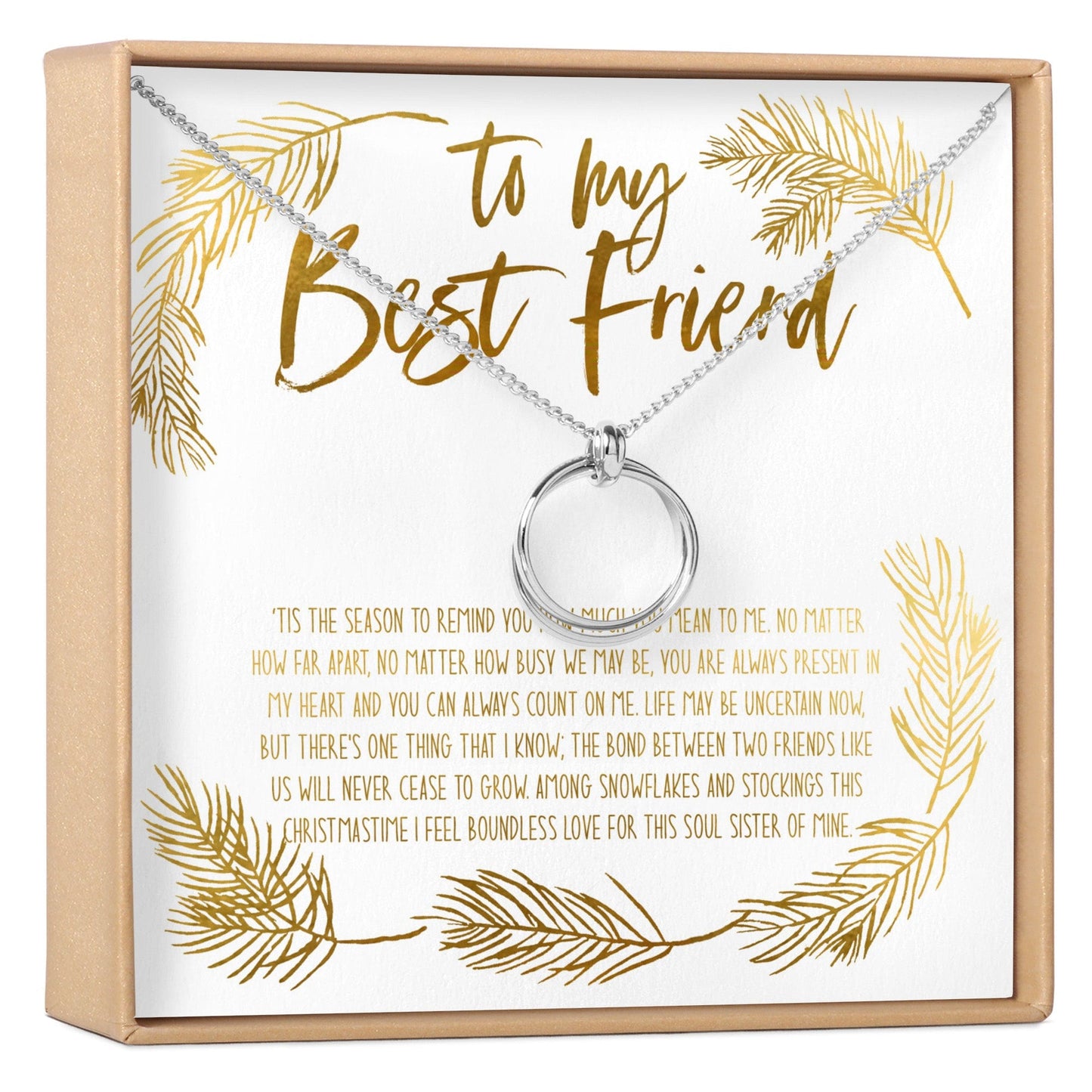 Christmas Gift for Best Friend Necklace, Multiple Styles