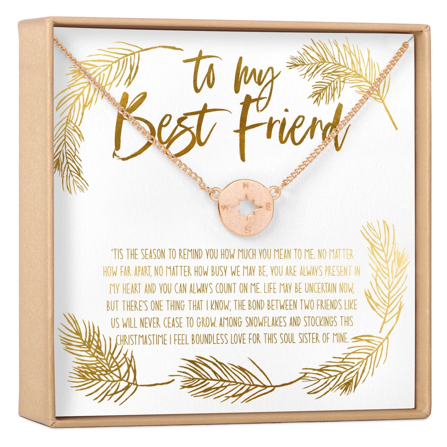 Christmas Gift for Best Friend Necklace, Multiple Styles