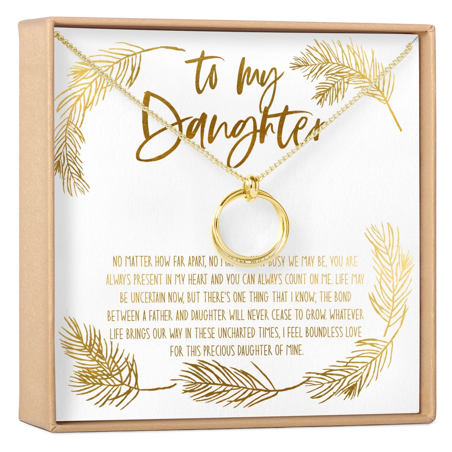 Father & Daughter Necklace, Multiple Styles