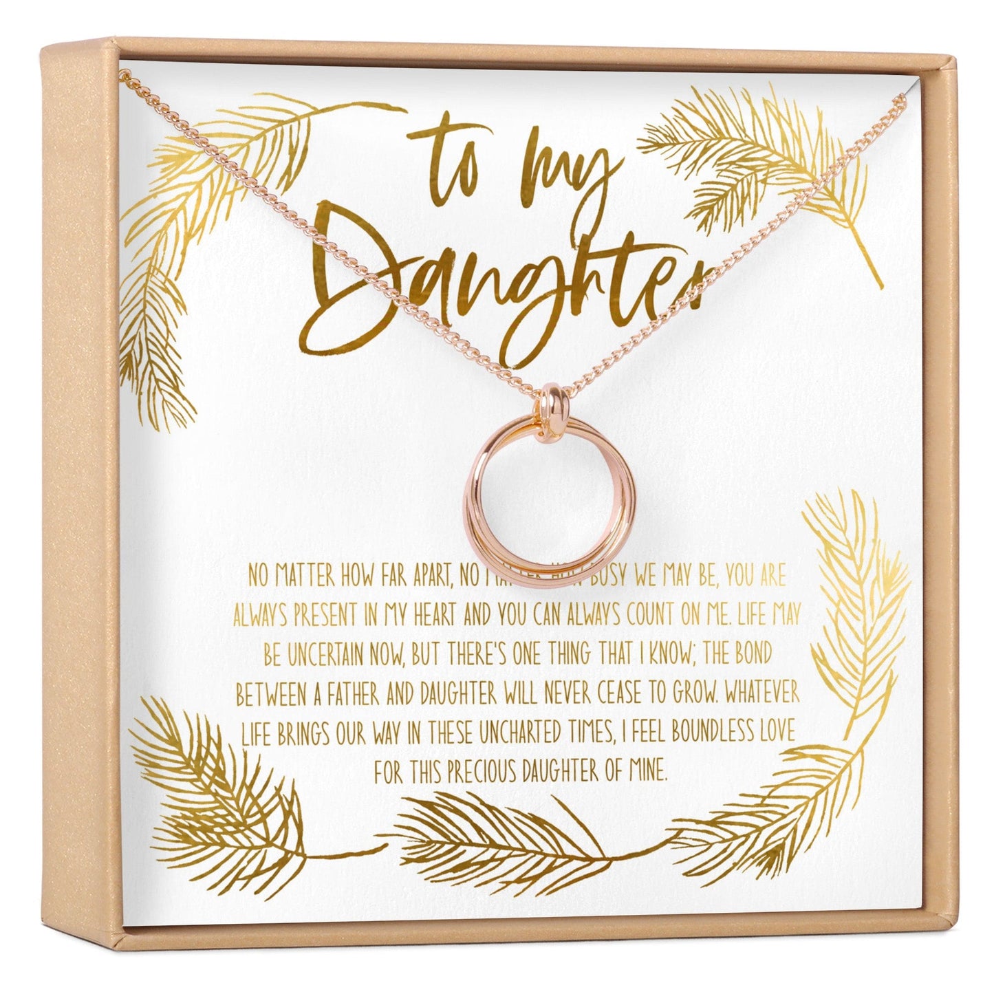 Father & Daughter Necklace, Multiple Styles