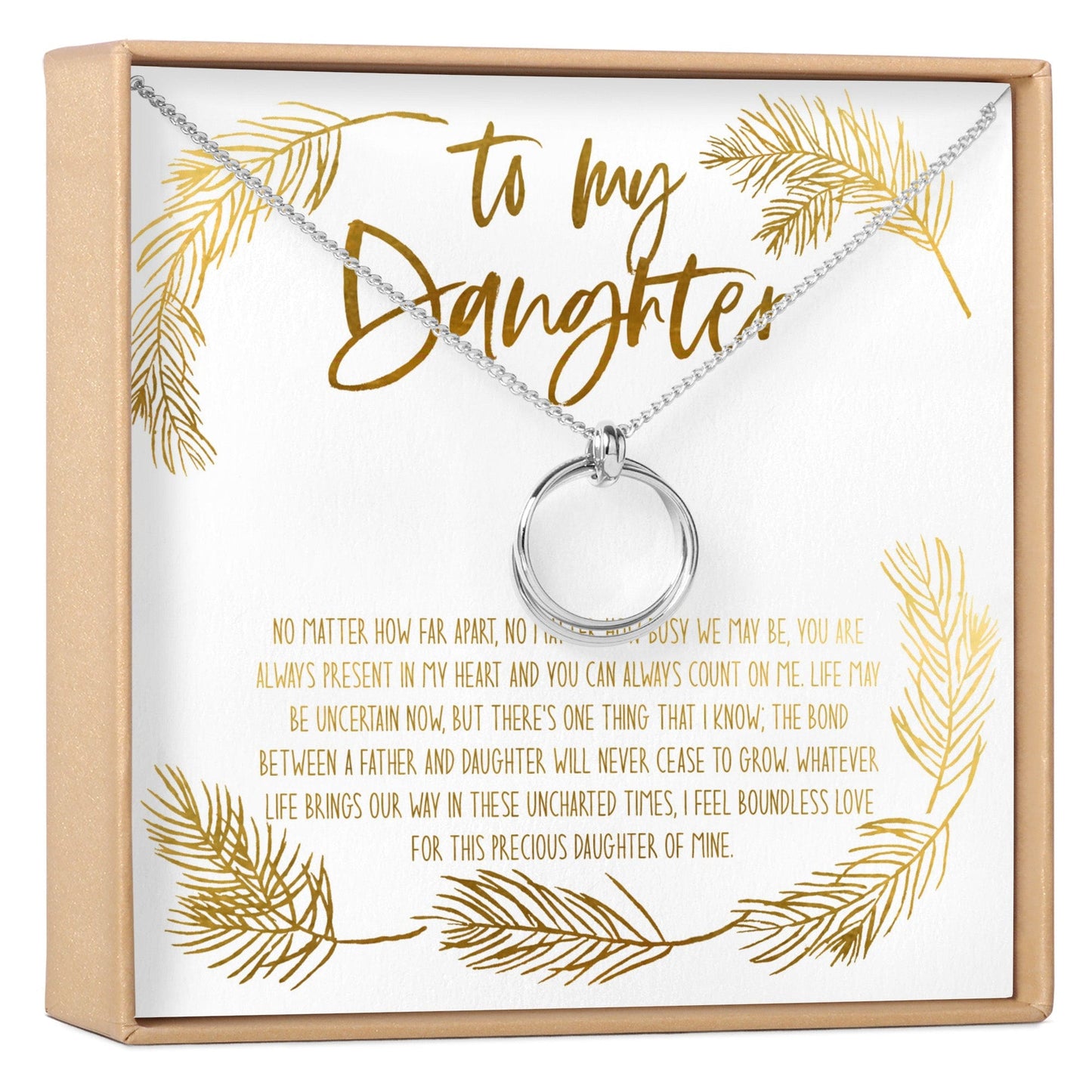 Father & Daughter Necklace, Multiple Styles