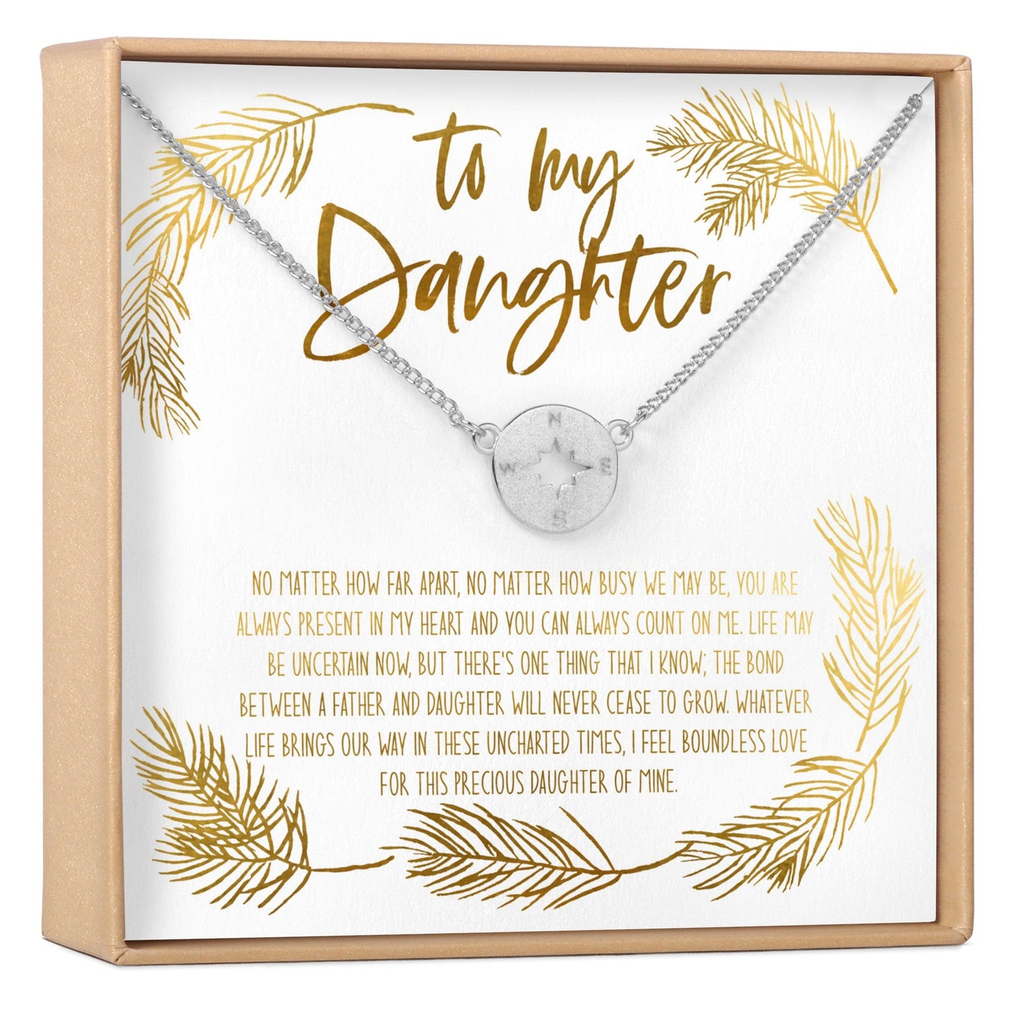 Father & Daughter Necklace, Multiple Styles