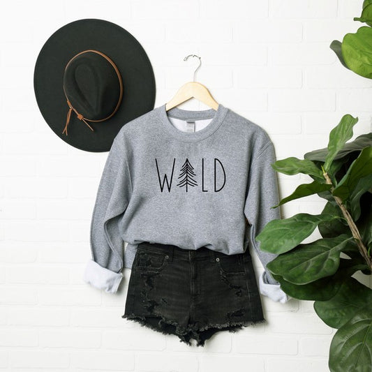 Wild Tree Graphic Sweatshirt