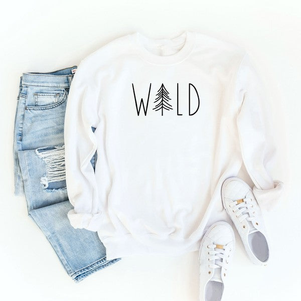 Wild Tree Graphic Sweatshirt