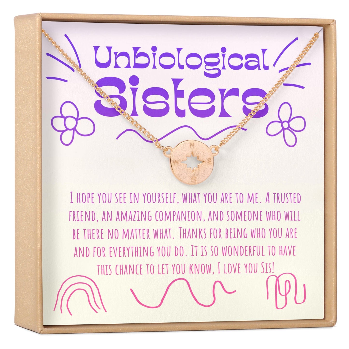 Unbiological Sisters Necklace, Multiple Styles