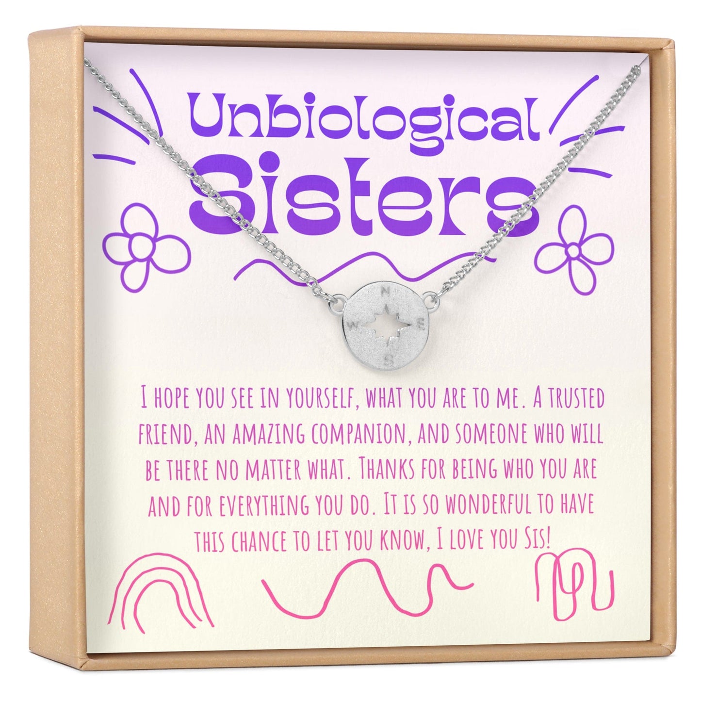 Unbiological Sisters Necklace, Multiple Styles