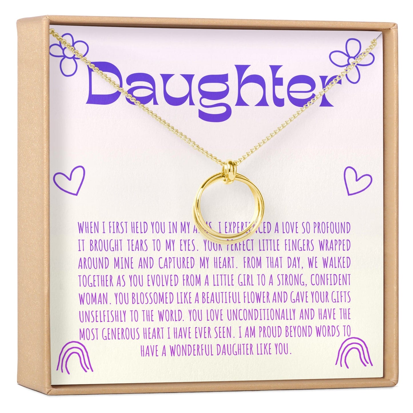 Daughter Necklace, Multiple Styles