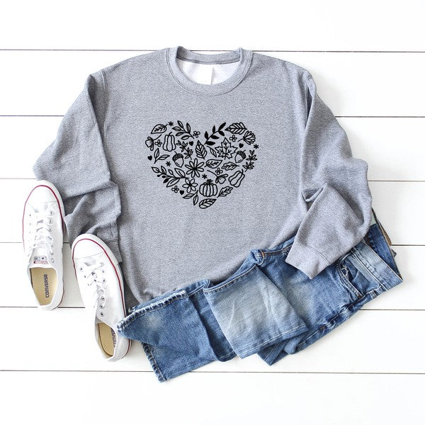 Fall Heart Sweatshirt