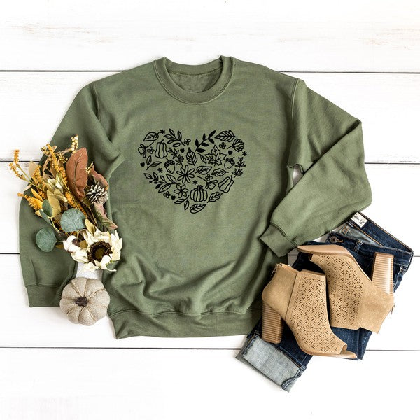 Fall Heart Sweatshirt