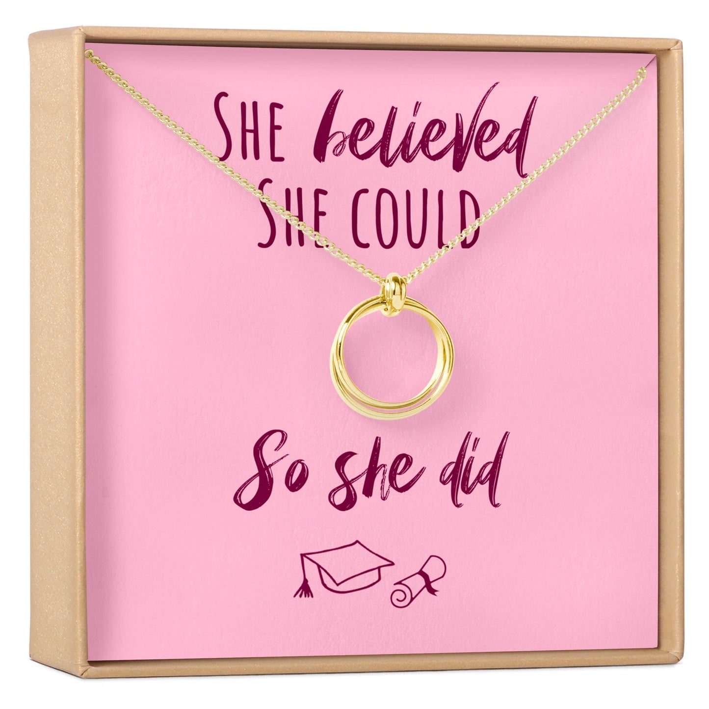 Graduation Necklace, Multiple Styles Necklace
