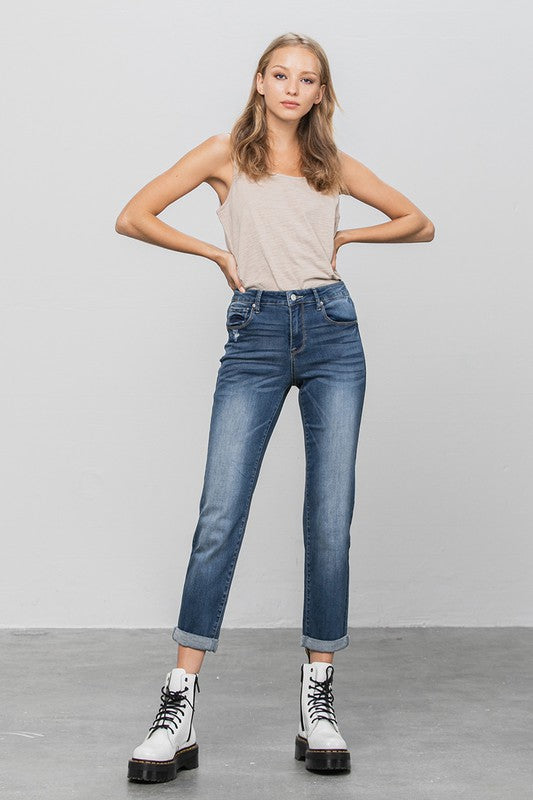 Slim Boyfriend Jeans | Modern Boutique Fashion