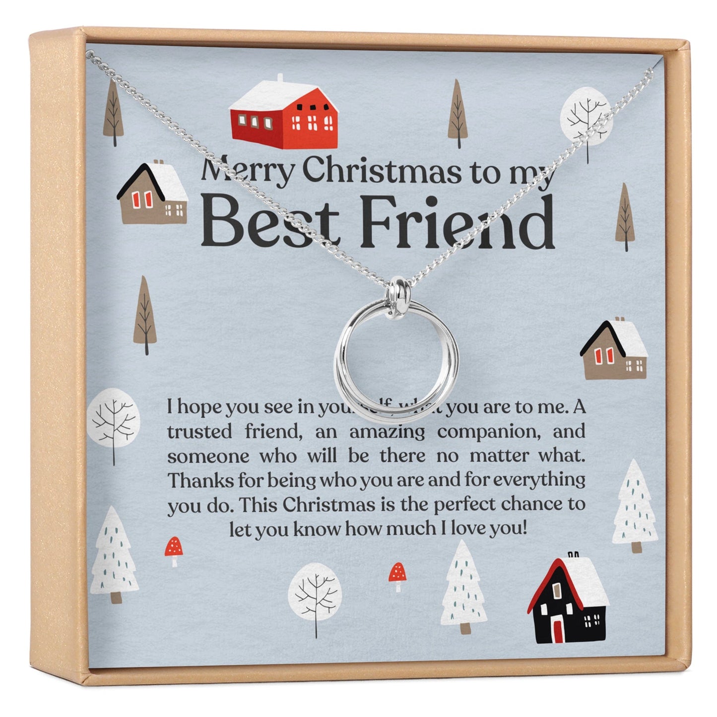 Christmas Gift for Best Friend Necklace, Multiple Styles