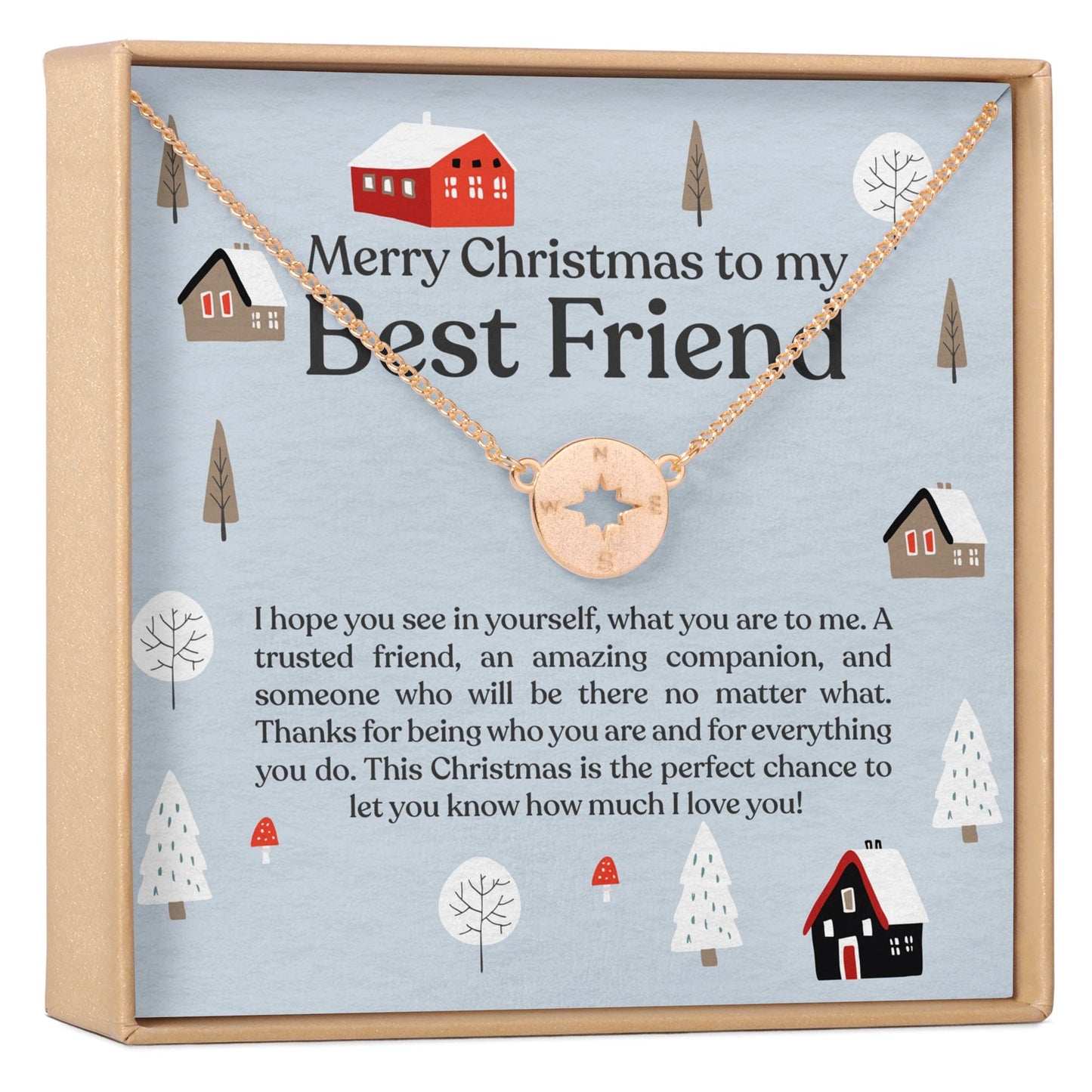 Christmas Gift for Best Friend Necklace, Multiple Styles