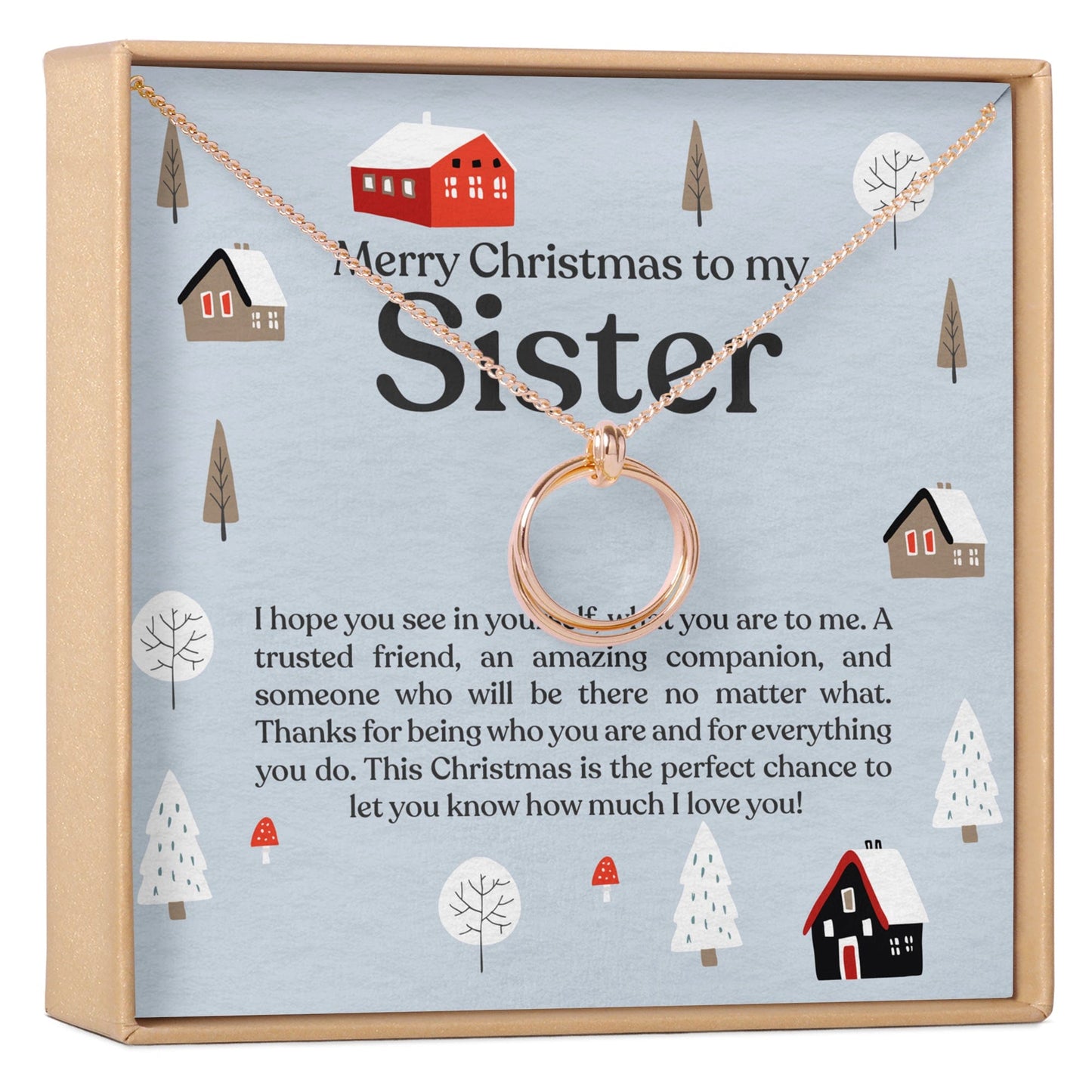 Christmas Gift for Sister Necklace, Multiple Styles
