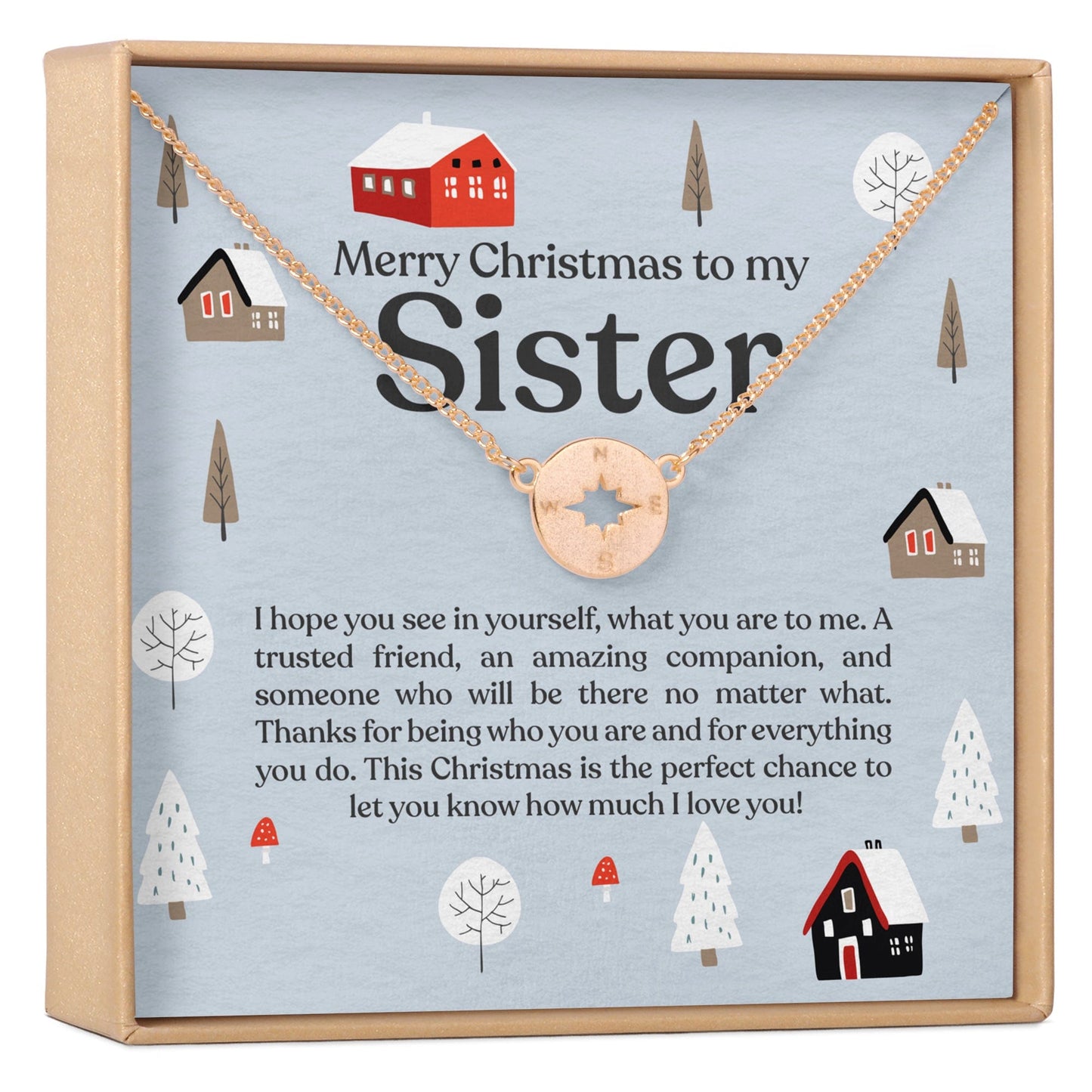 Christmas Gift for Sister Necklace, Multiple Styles