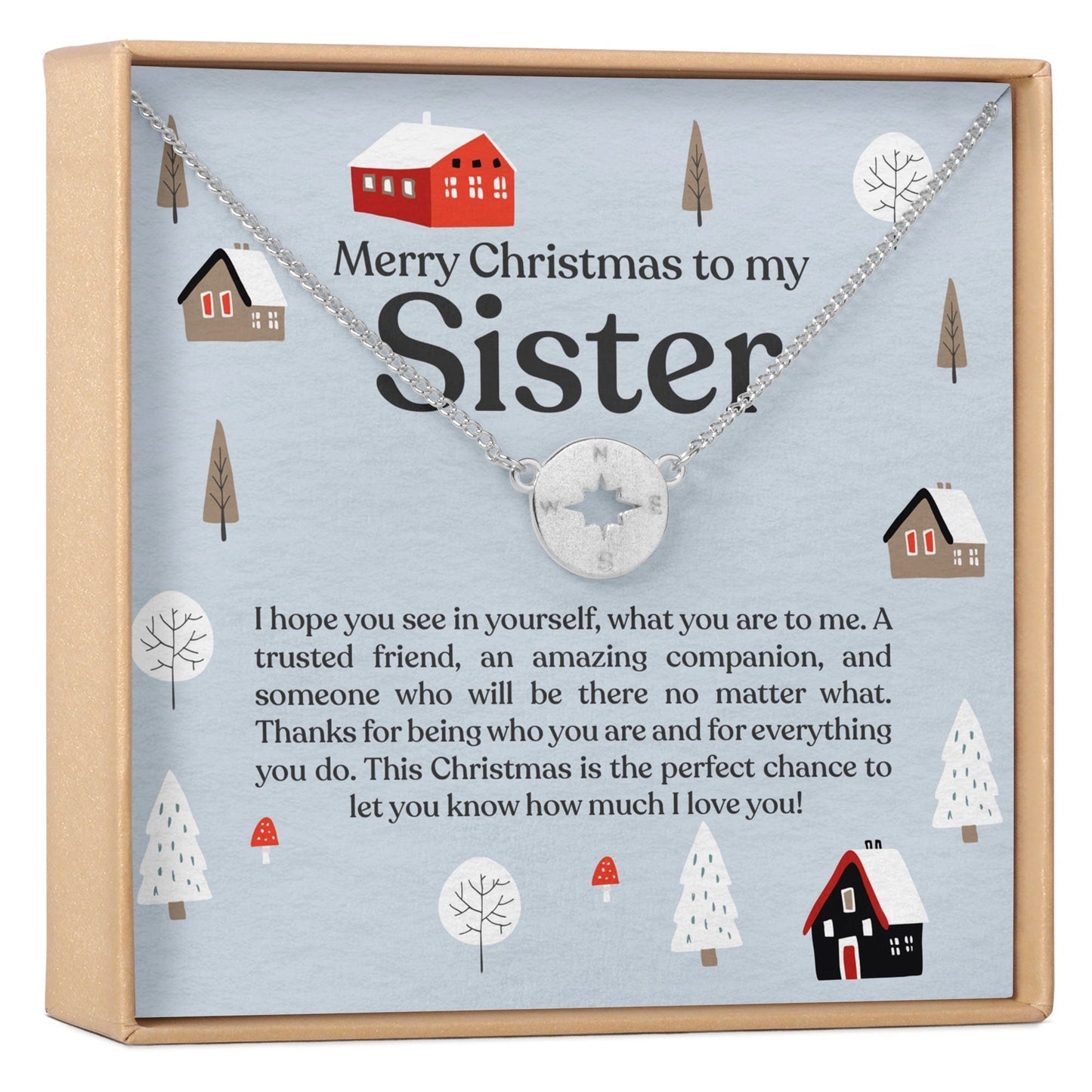 Christmas Gift for Sister Necklace, Multiple Styles