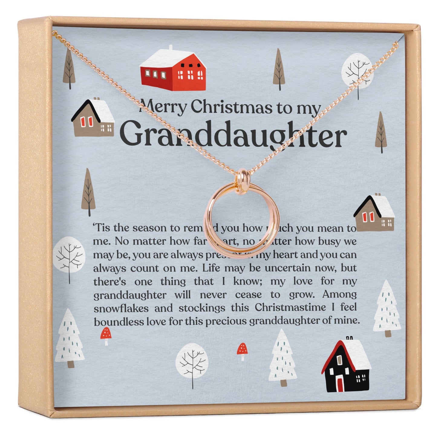 Christmas Gift for Granddaughter Necklace, Multiple Styles
