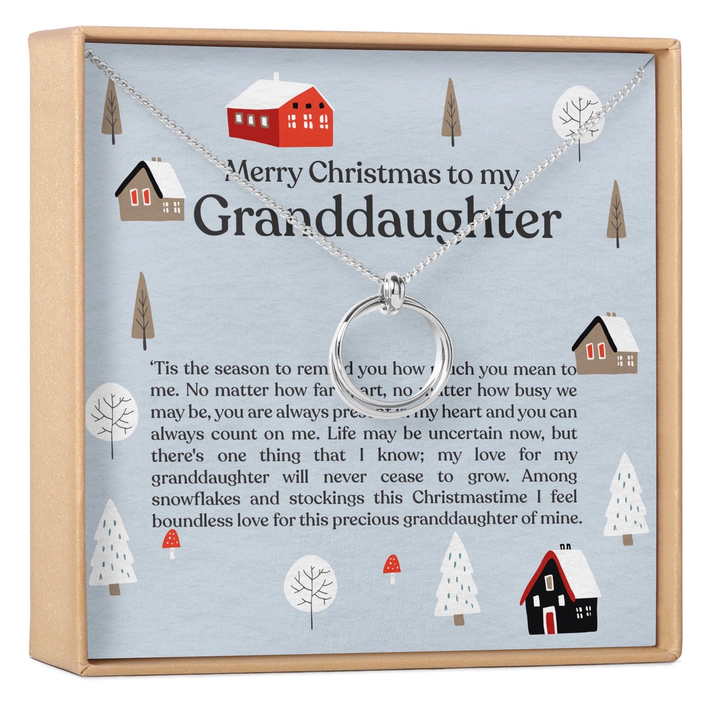 Christmas Gift for Granddaughter Necklace, Multiple Styles