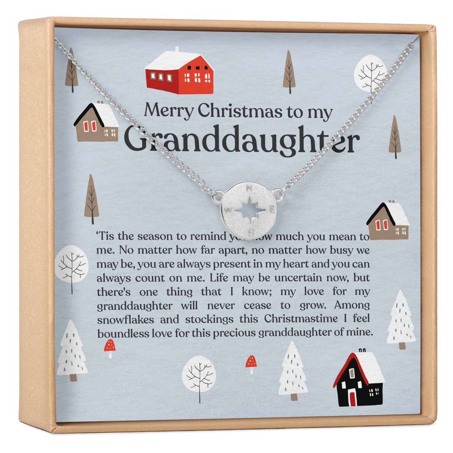 Christmas Gift for Granddaughter Necklace, Multiple Styles