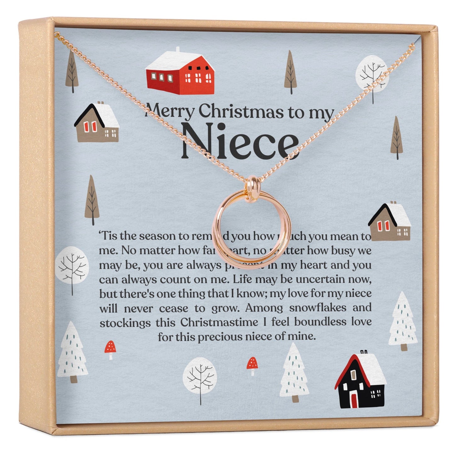 Christmas Gift for Niece Necklace, Multiple Styles