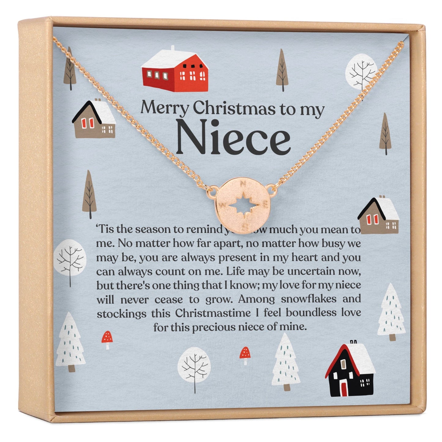 Christmas Gift for Niece Necklace, Multiple Styles