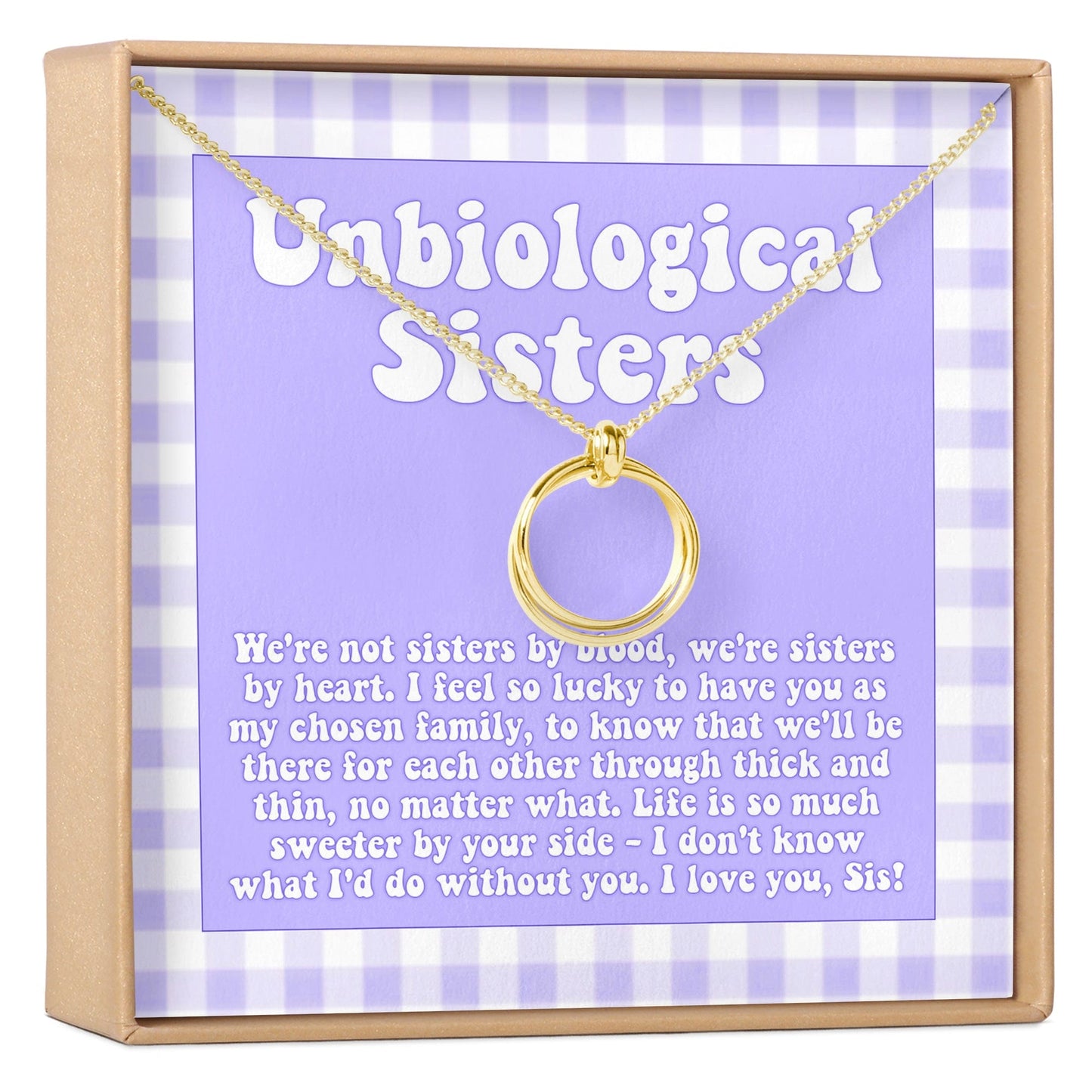 Unbiological Sisters Necklace, Multiple Styles