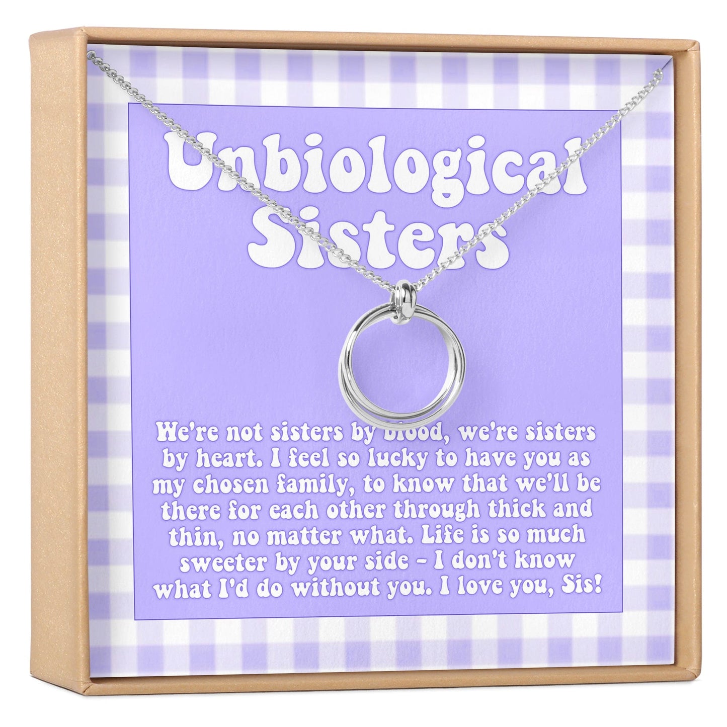 Unbiological Sisters Necklace, Multiple Styles