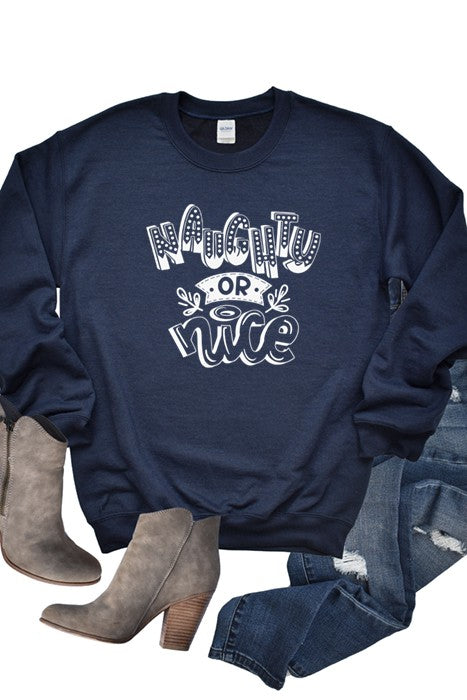 Naughty or Nice Sweatshirt