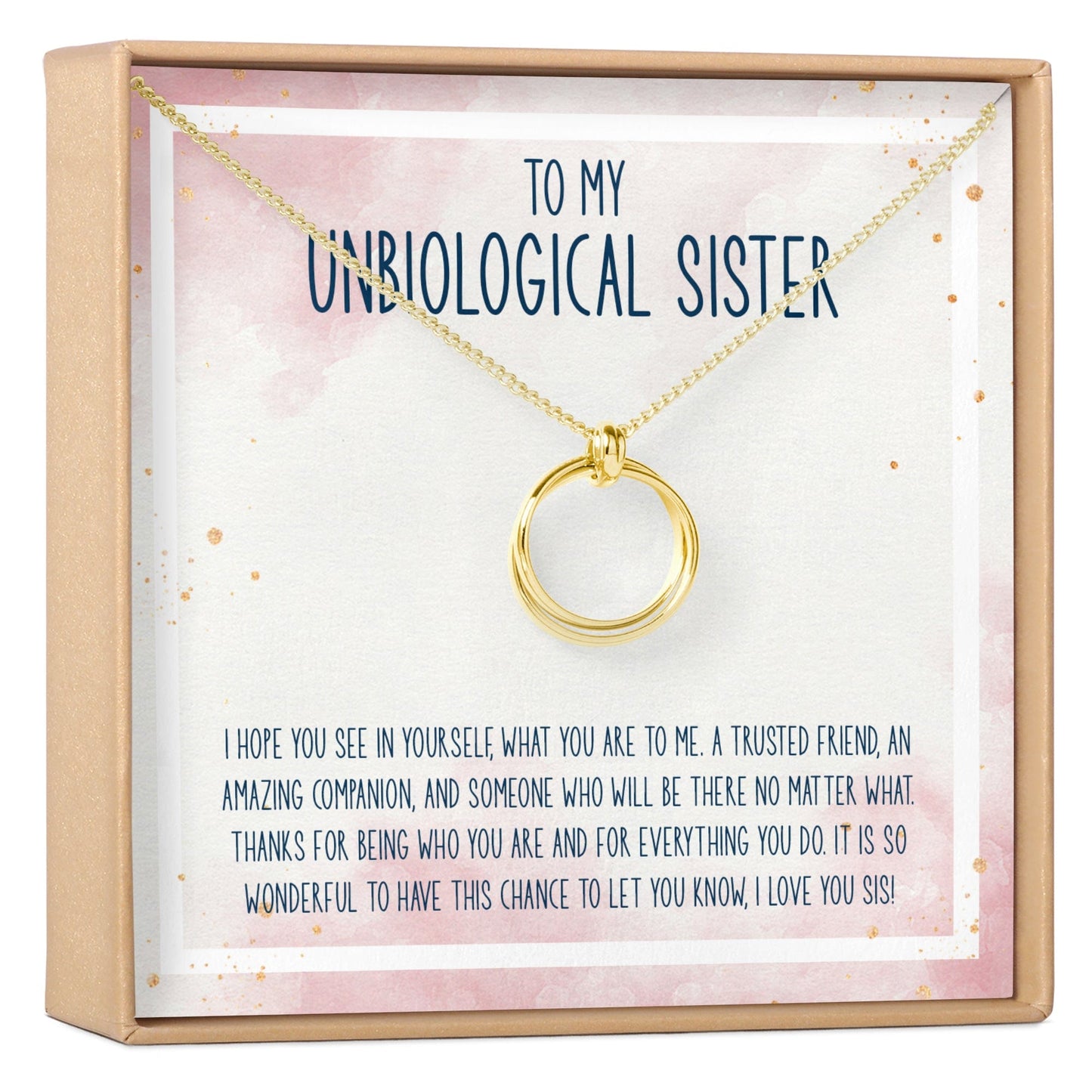 Unbiological Sisters Necklace, Multiple Styles