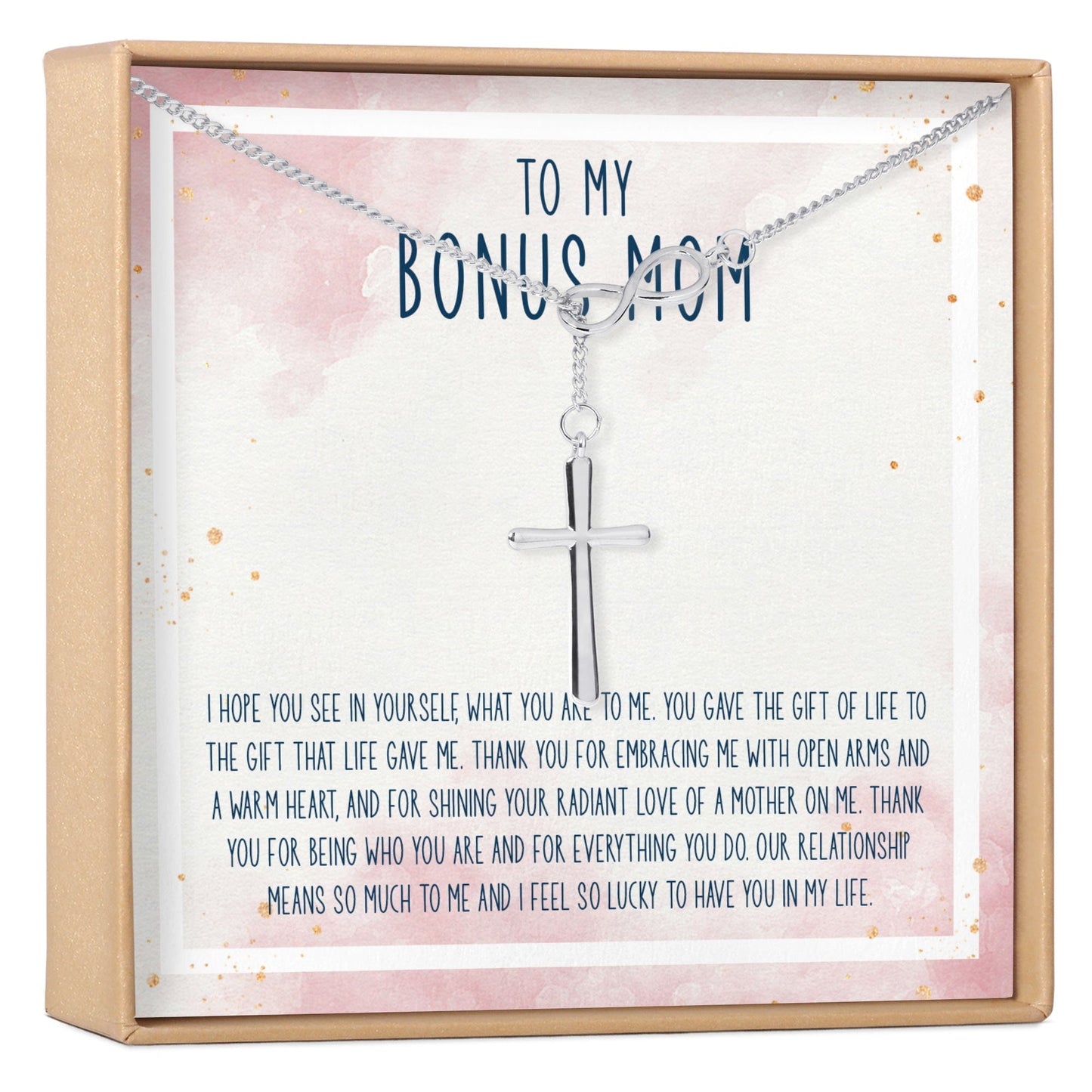 Bonus Mom Necklace, Multiple Styles