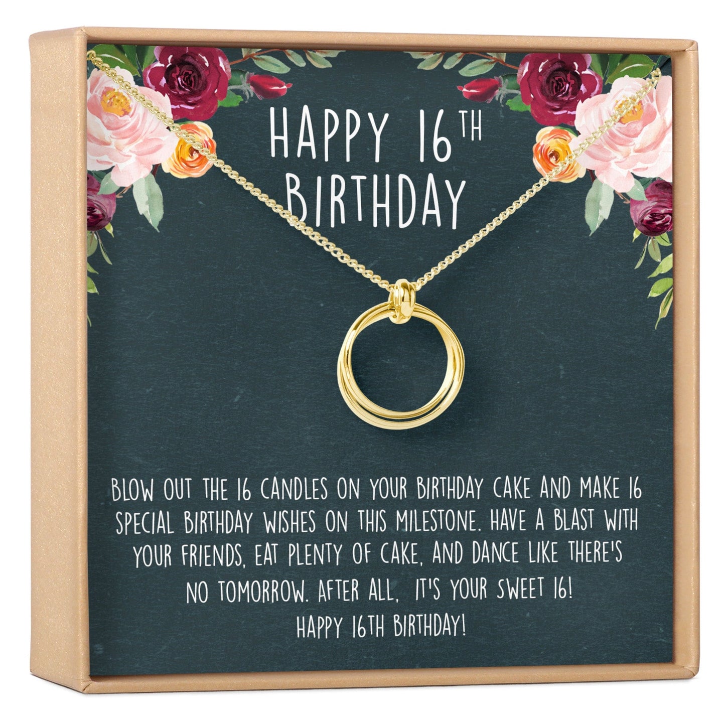 Sweet 16 Necklace, Multiple Styles
