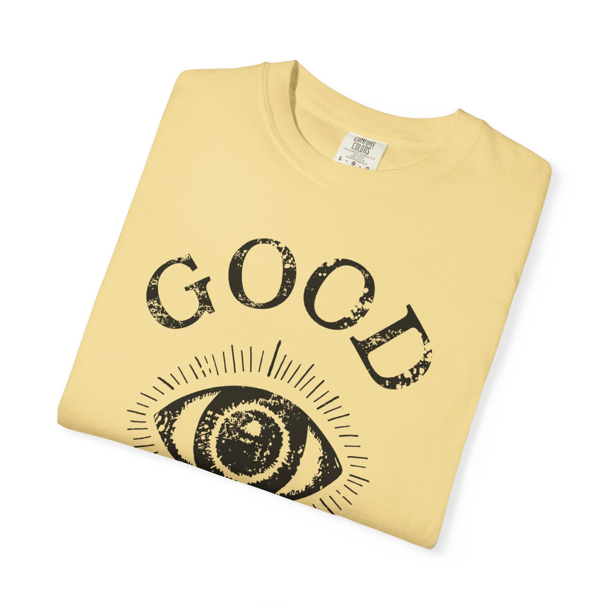 Good Vibes Eye T-Shirt: Vintage Mystic Graphic Tee