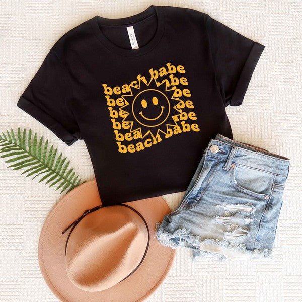 Beach Babe Stacked With Sun Short Sleeve Tee