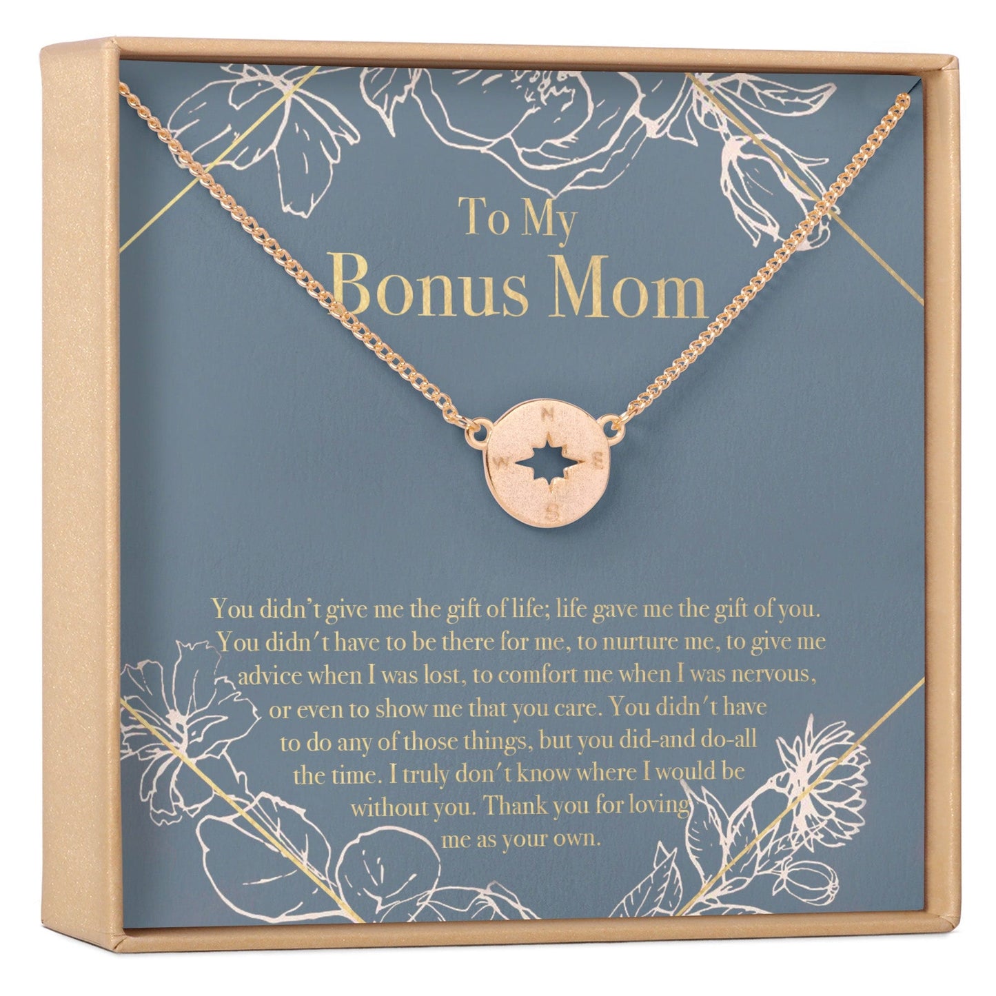 Bonus Mom Necklace, Multiple Styles