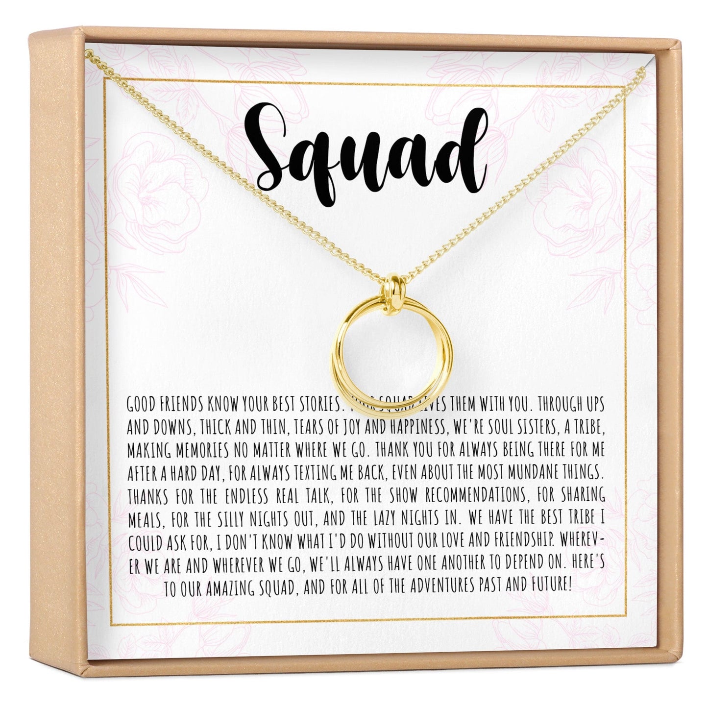 Squad Necklace, Multiple Styles