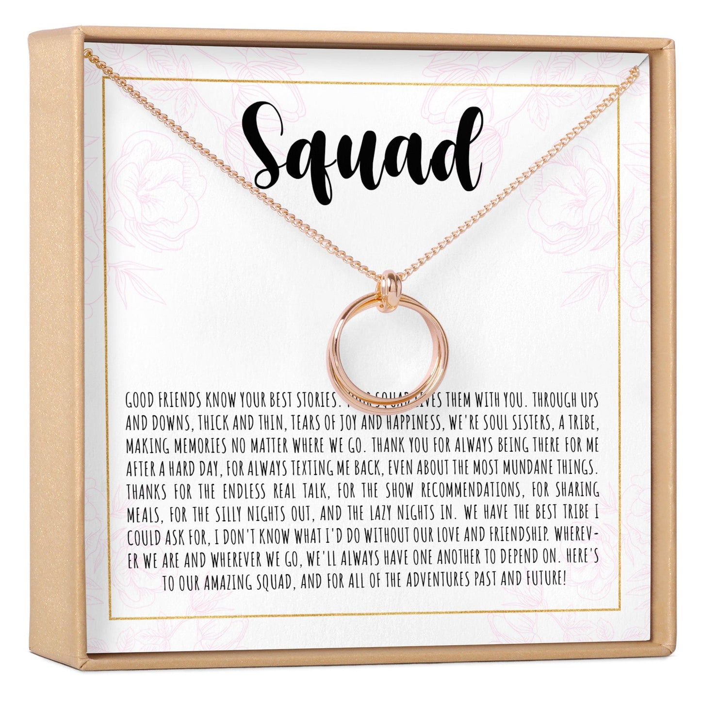 Squad Necklace, Multiple Styles