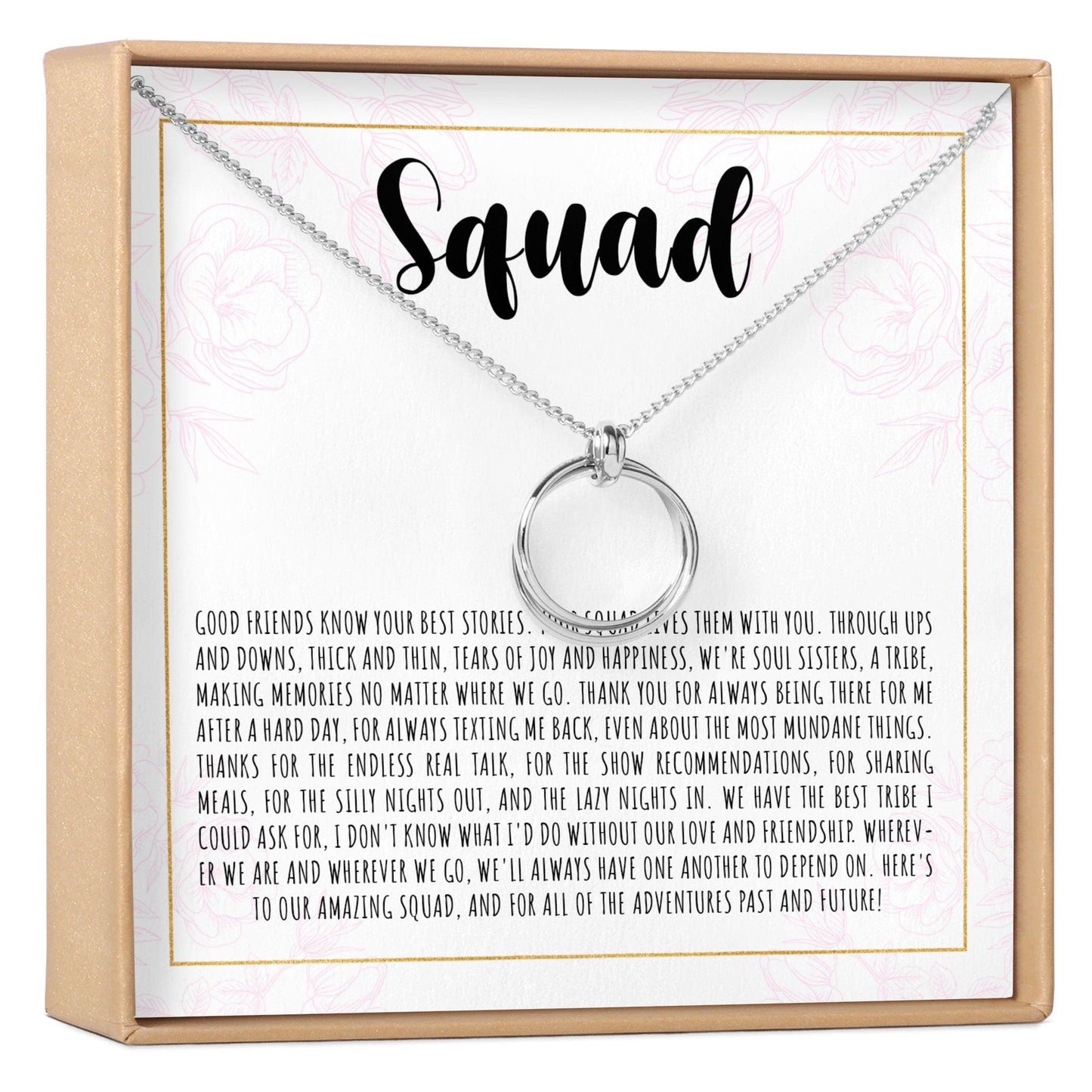 Squad Necklace, Multiple Styles