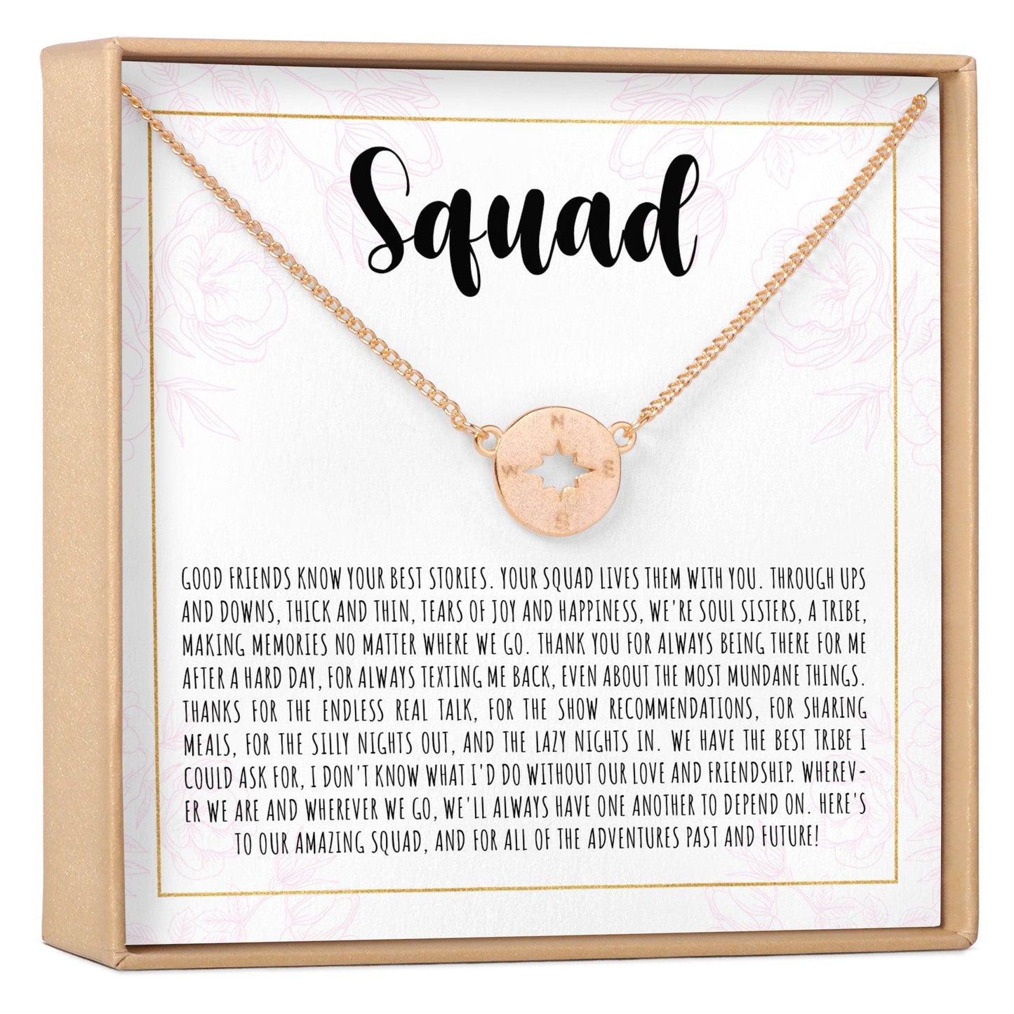Squad Necklace, Multiple Styles