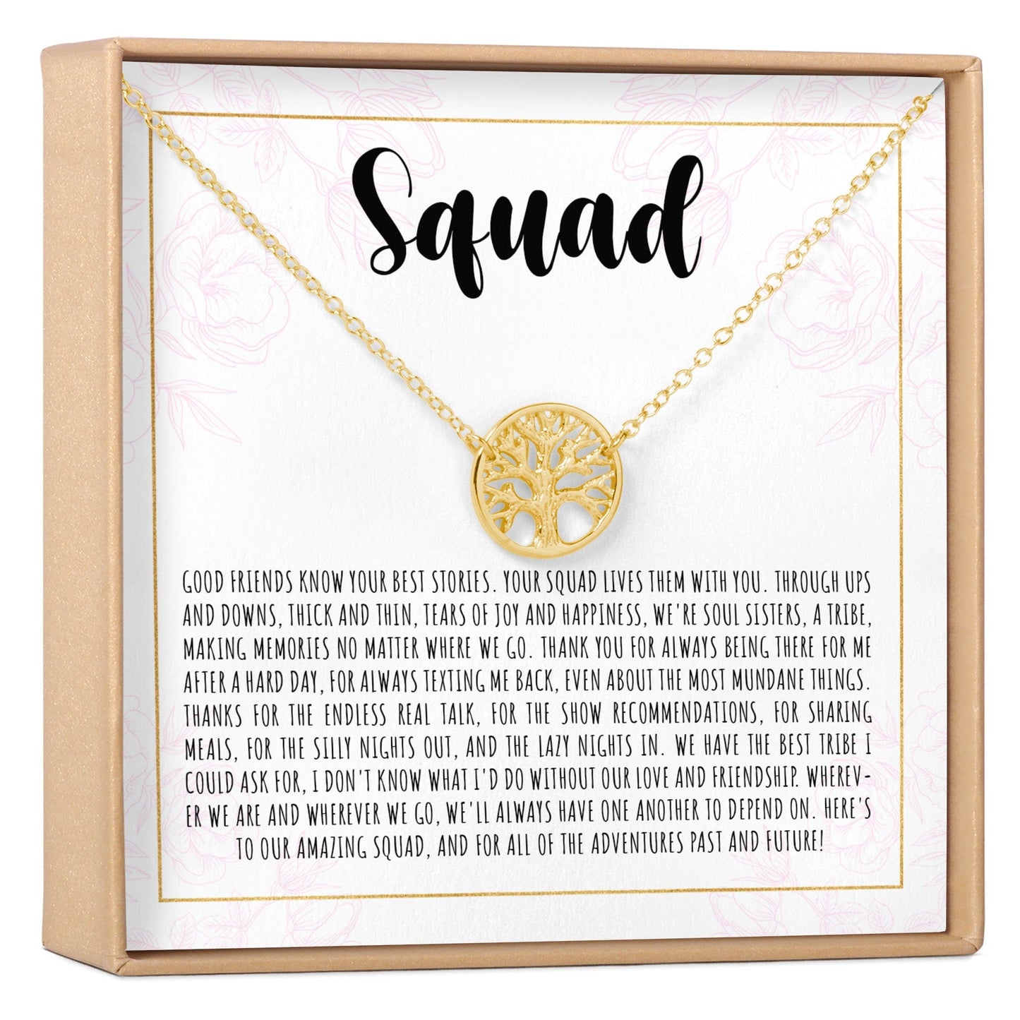 Squad Necklace, Multiple Styles