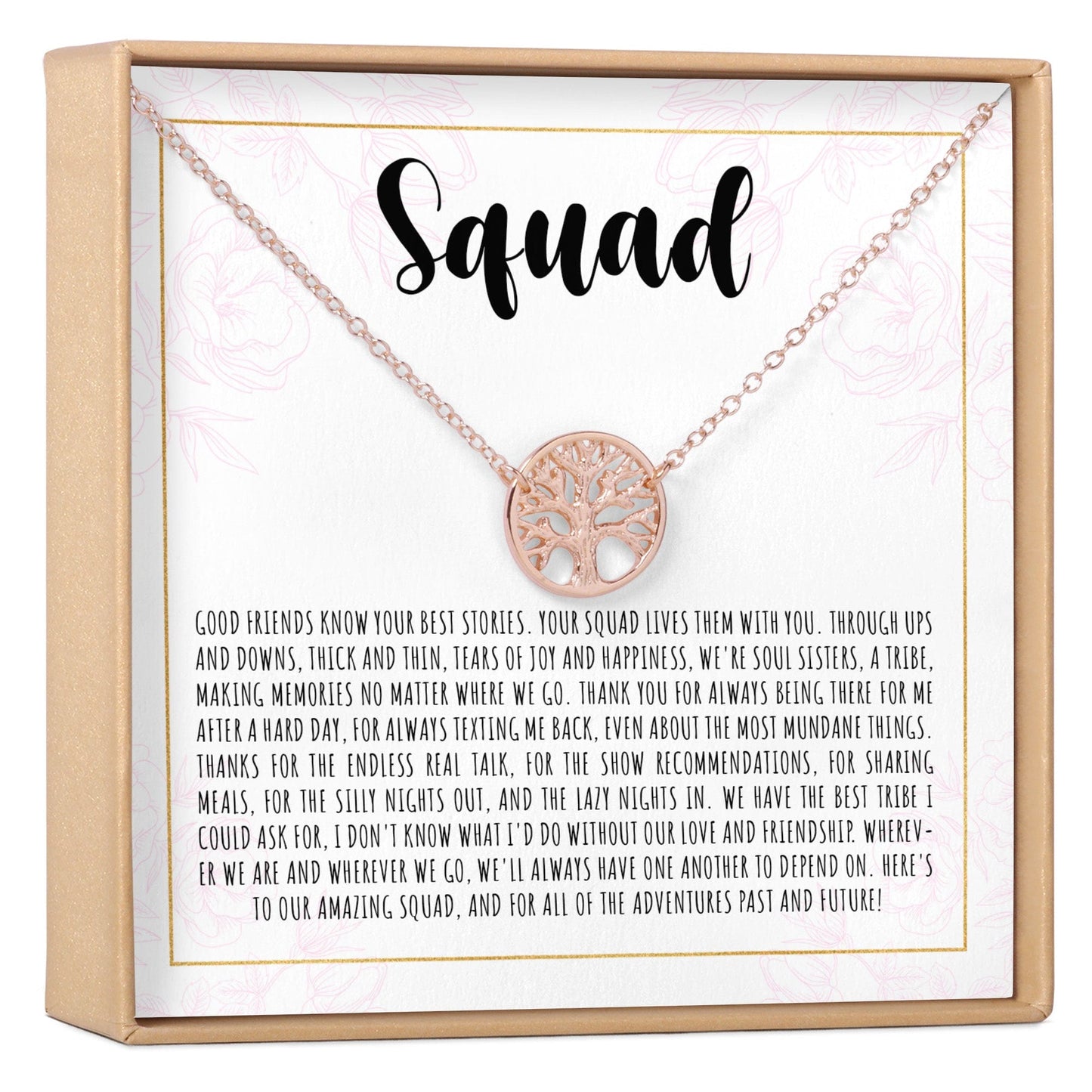 Squad Necklace, Multiple Styles