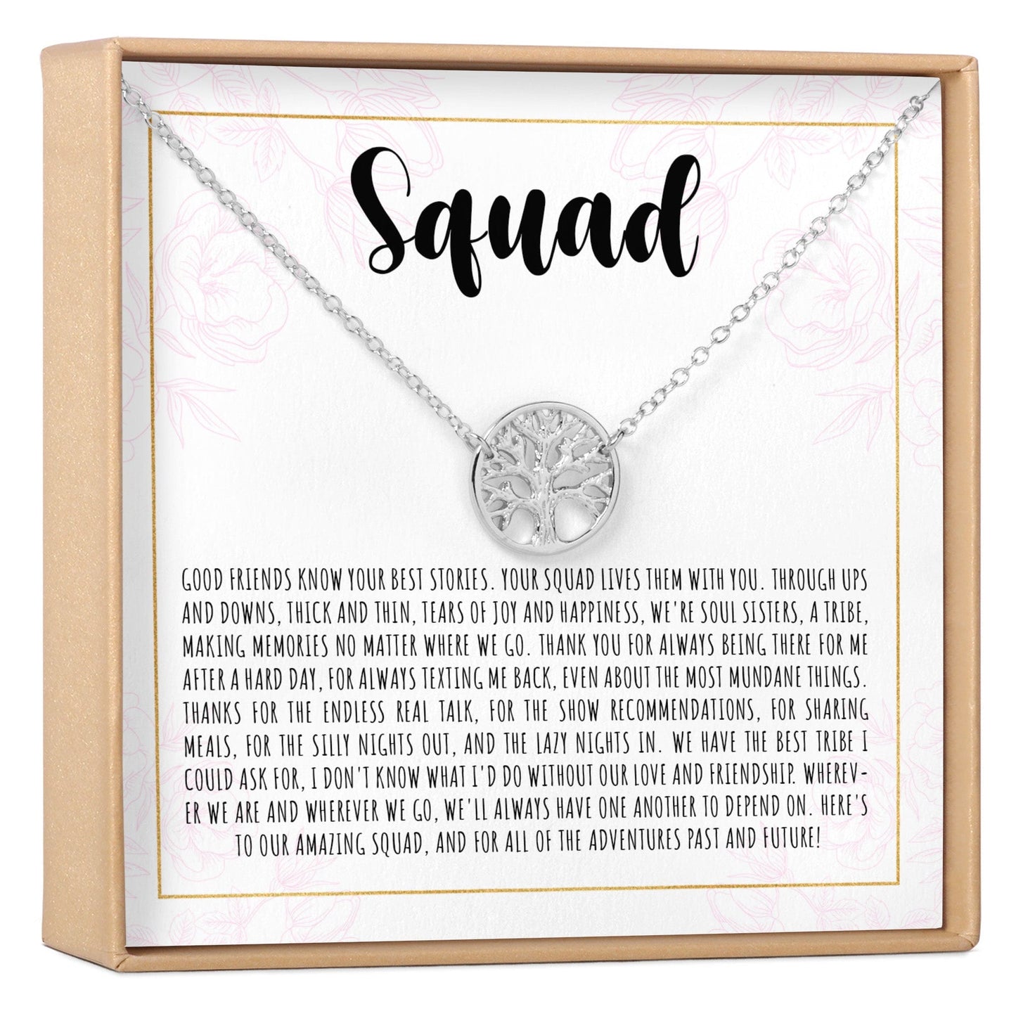 Squad Necklace, Multiple Styles