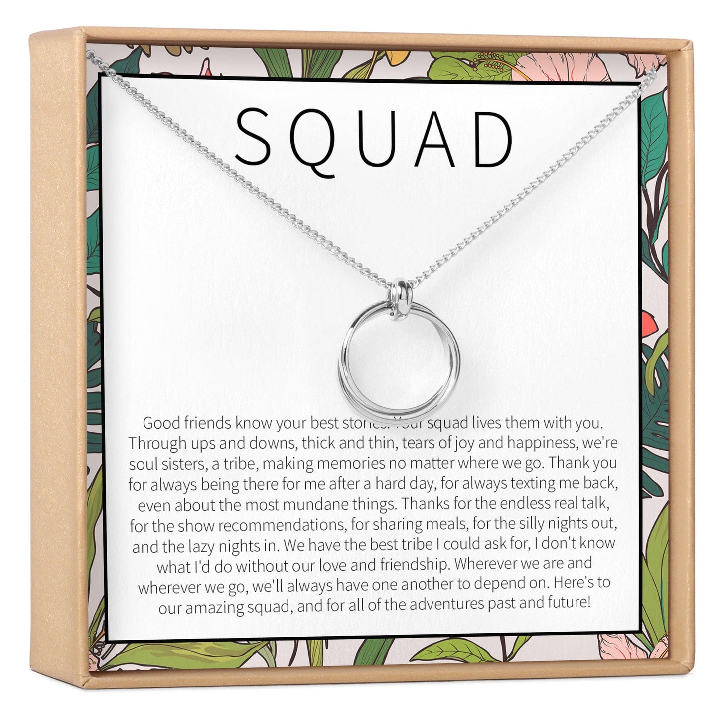 Squad Necklace, Multiple Styles