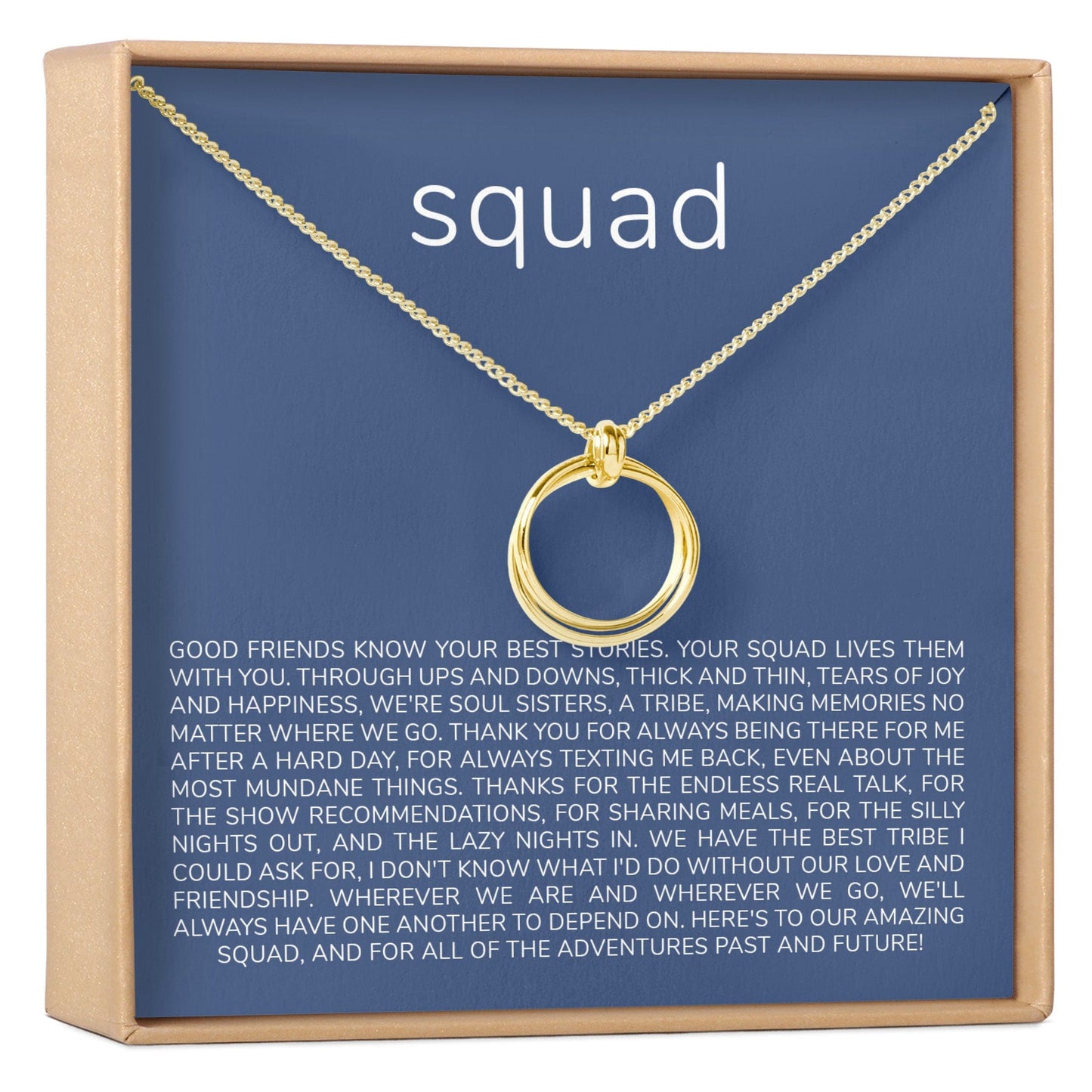 Squad Necklace, Multiple Styles