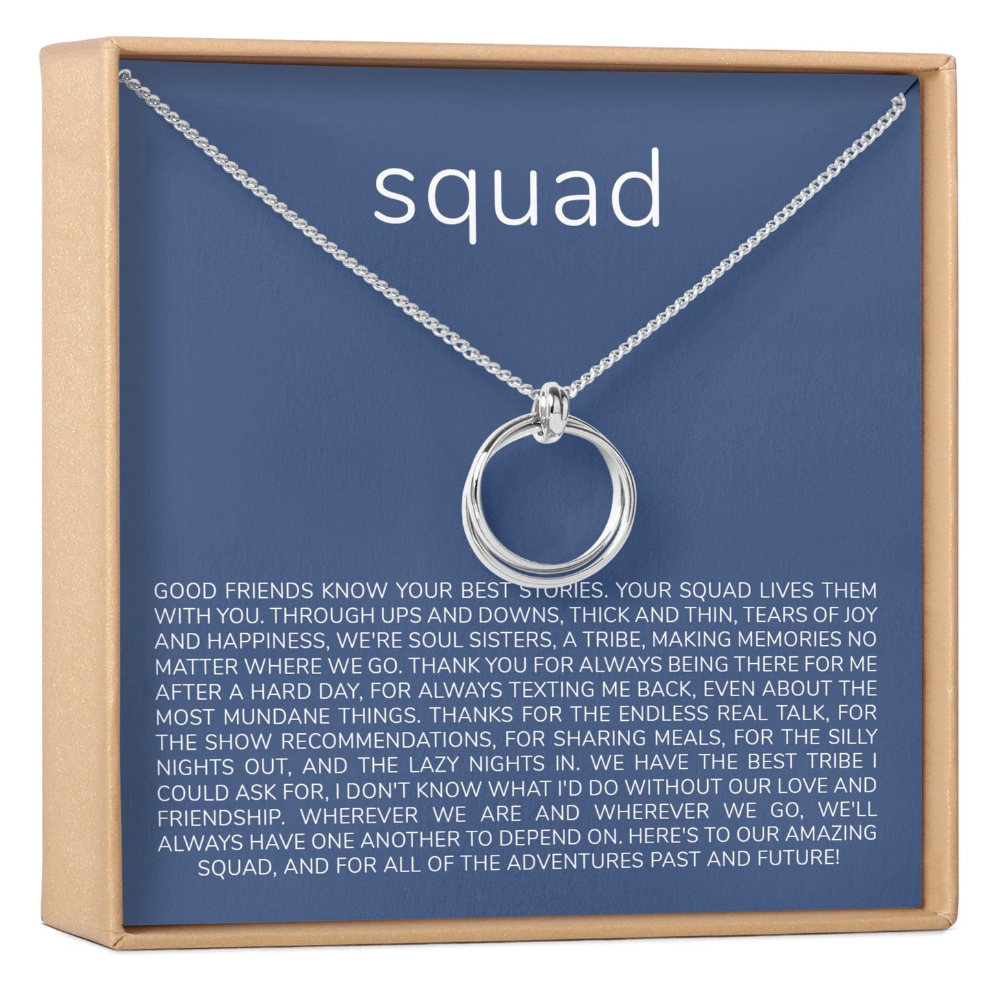 Squad Necklace, Multiple Styles